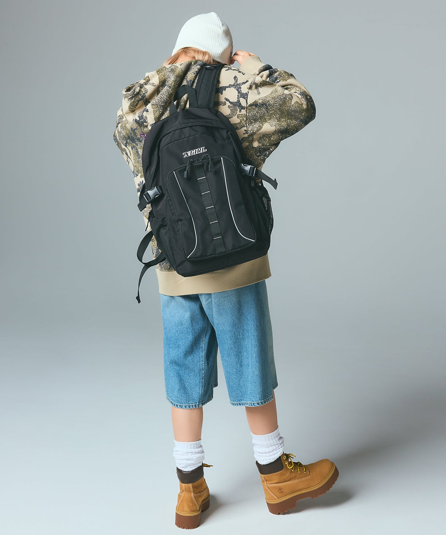 EMBROIDERED LOGO ZIP UP SWEAT HOODIE