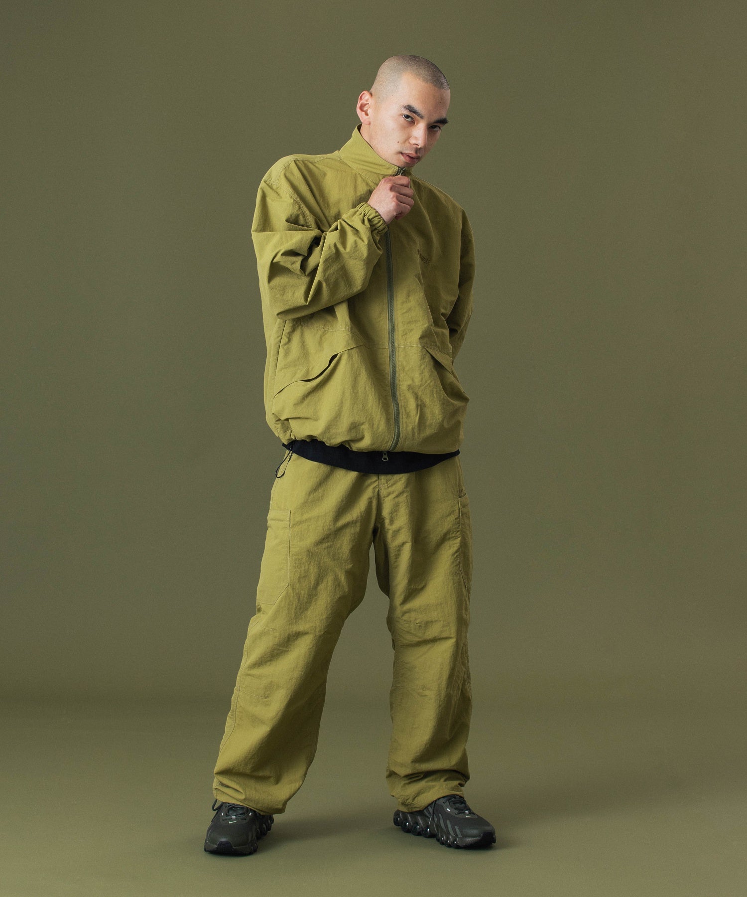 TRACK NYLON JACKET