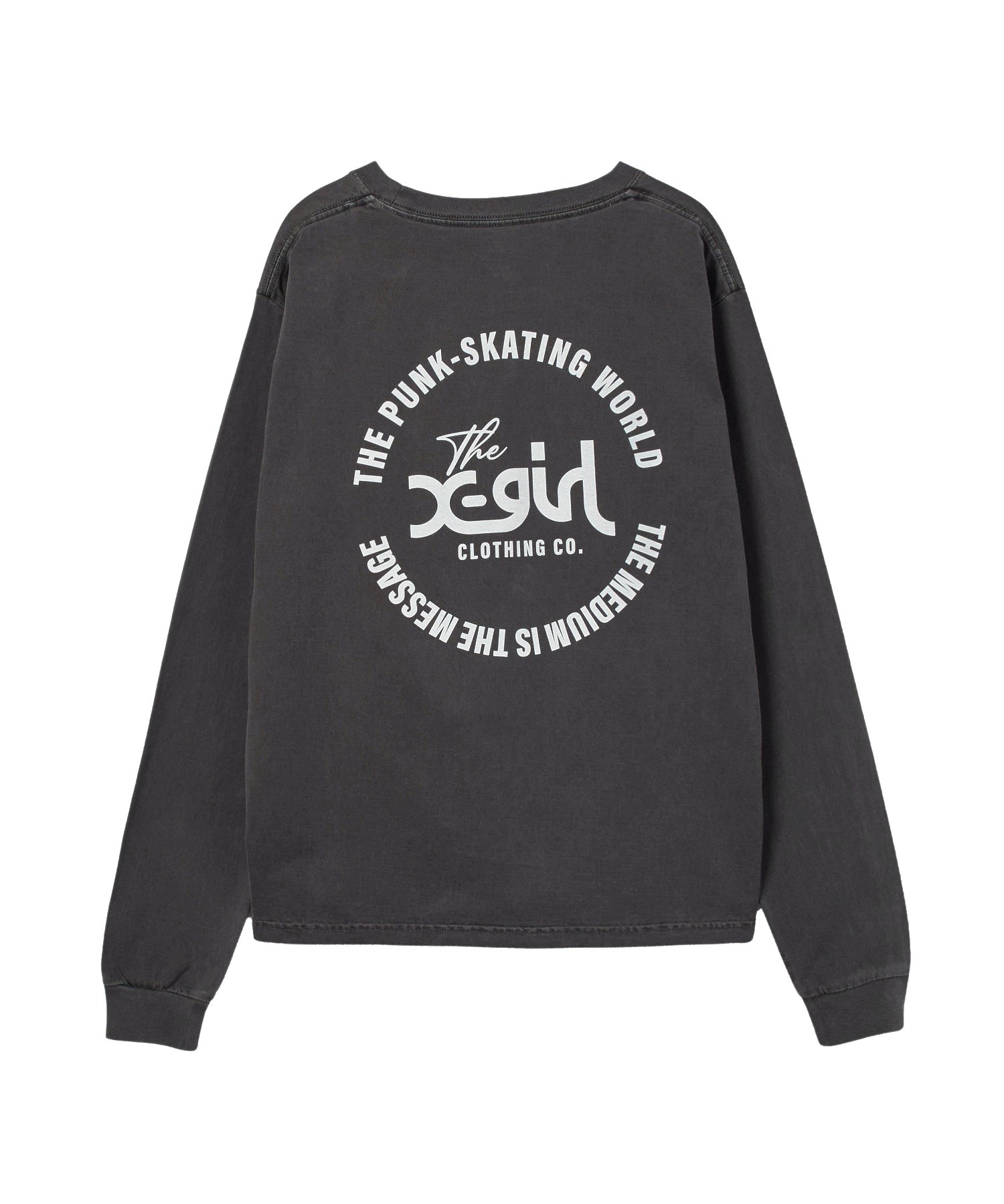 PIGMENT DYED POCKET L/S TEE