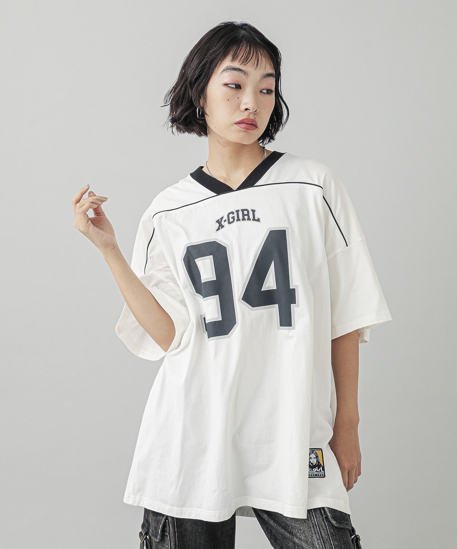 NUMBERING S/S BIG TEE DRESS