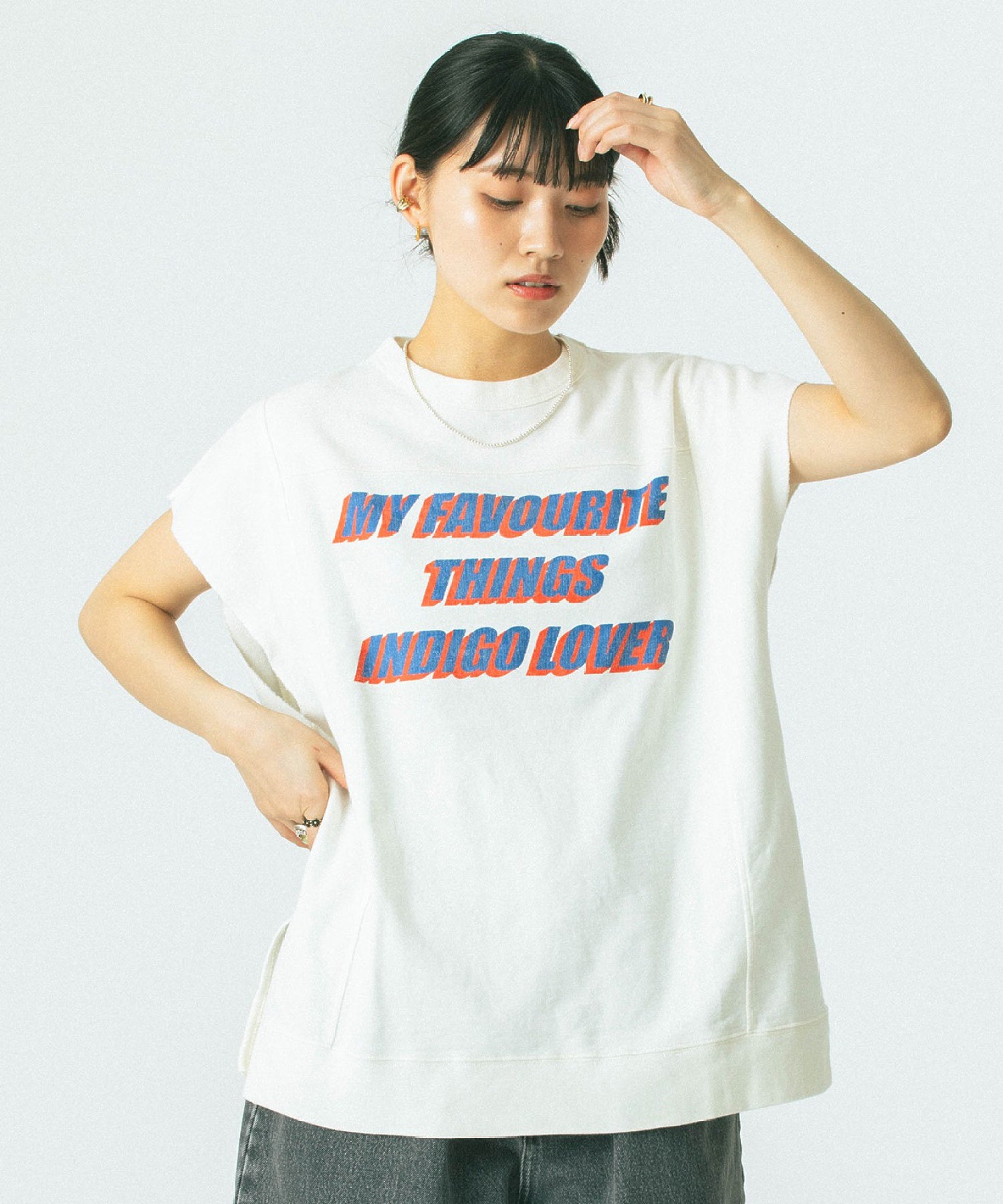 GENE HEAVENS/INDIGO LOVERS SLEEVELESS TEE