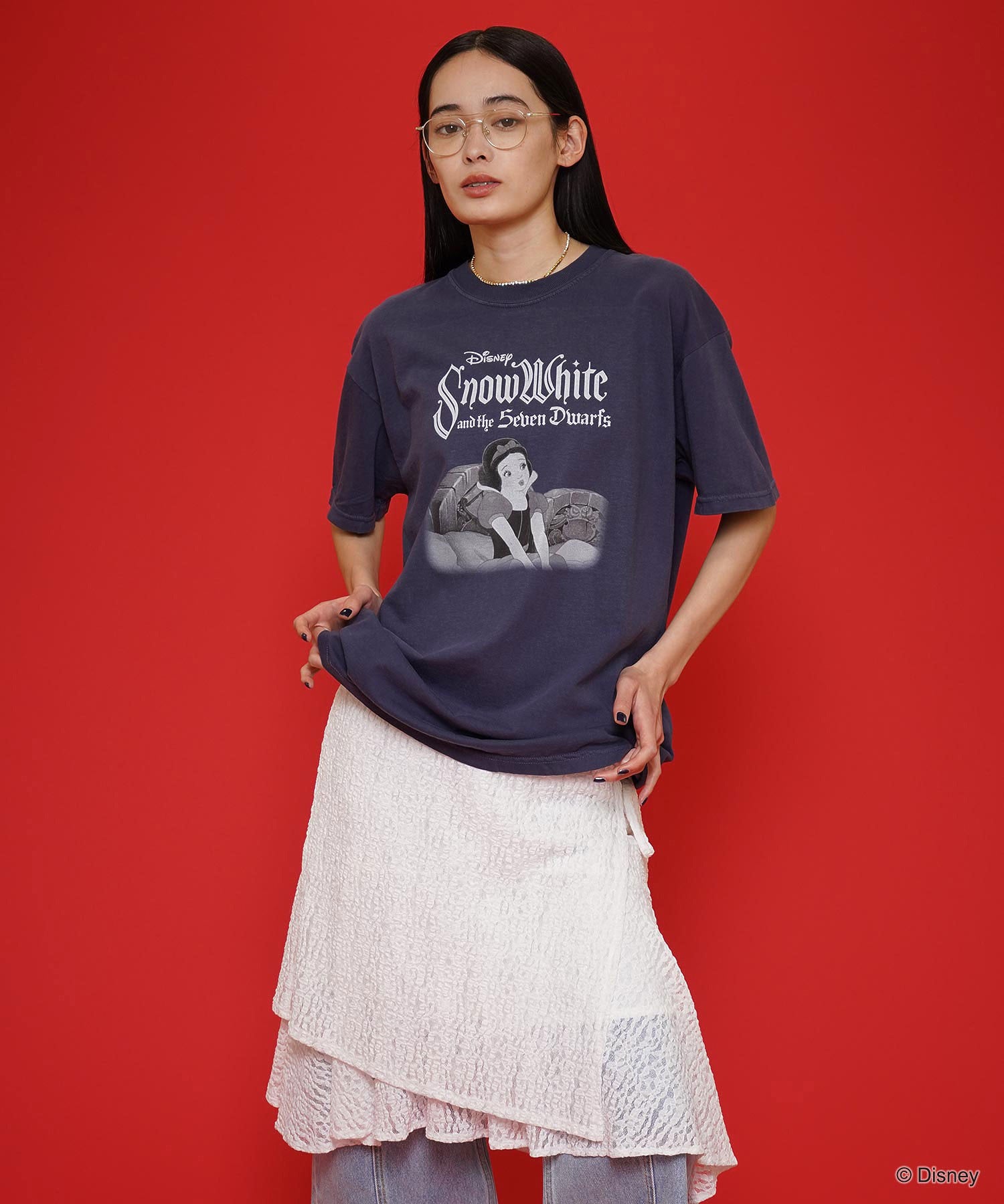 白雪姫/オーバーサイズTシャツ