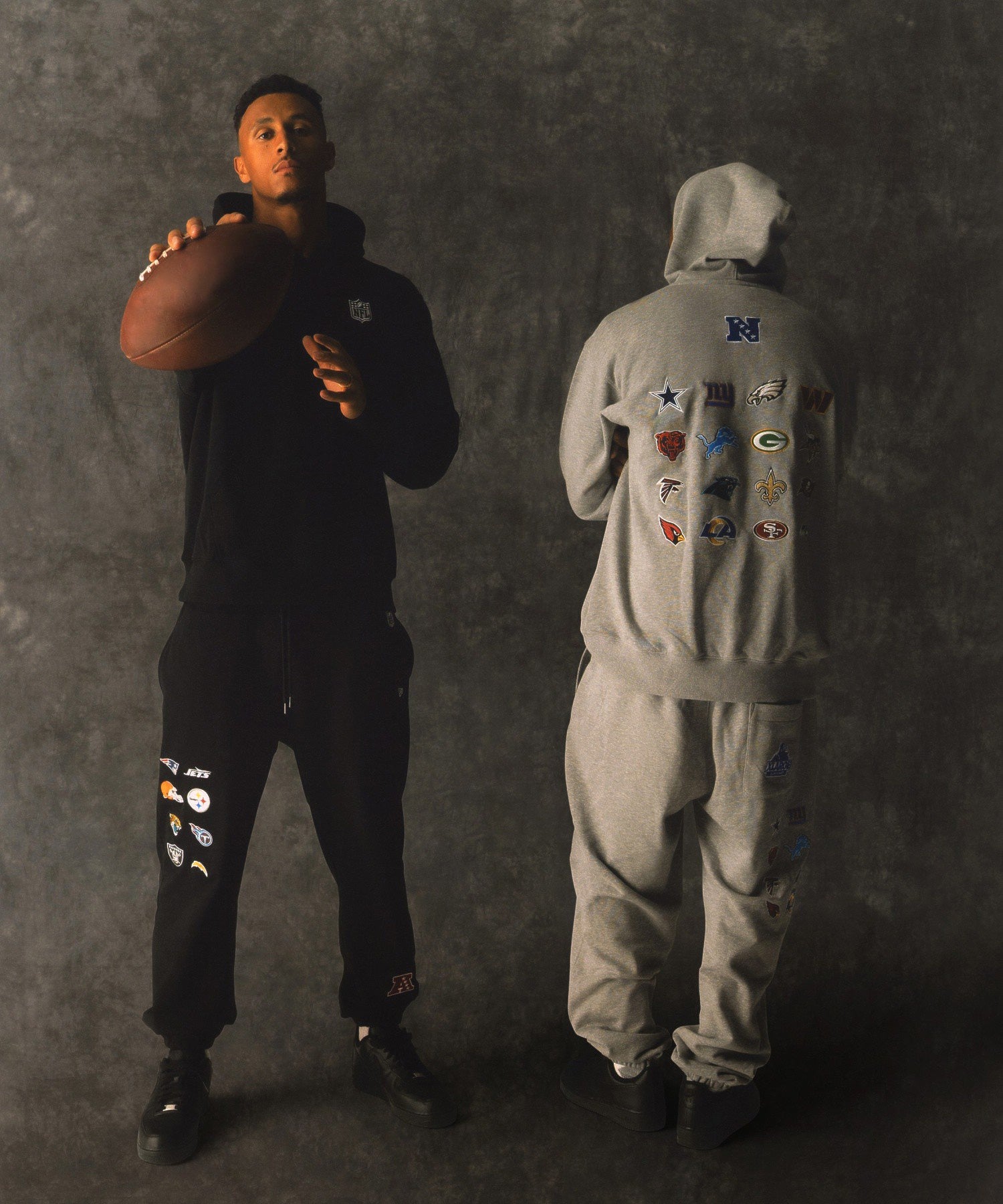 XLARGE×NEW ERA×NFL PULLOVER HOODED SWEAT SHIRT