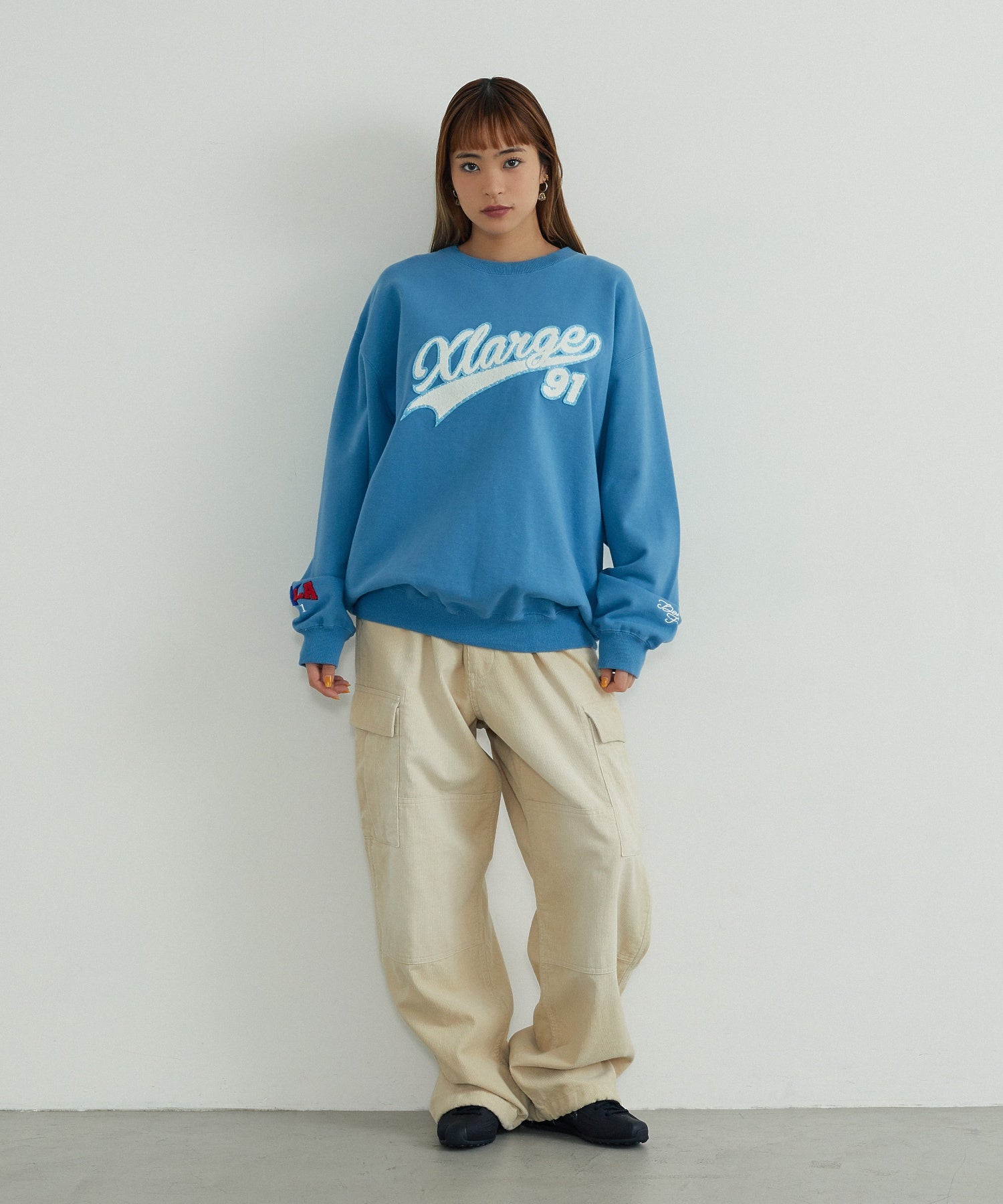 BASEBALL CREWNECK SWEATSHIRT