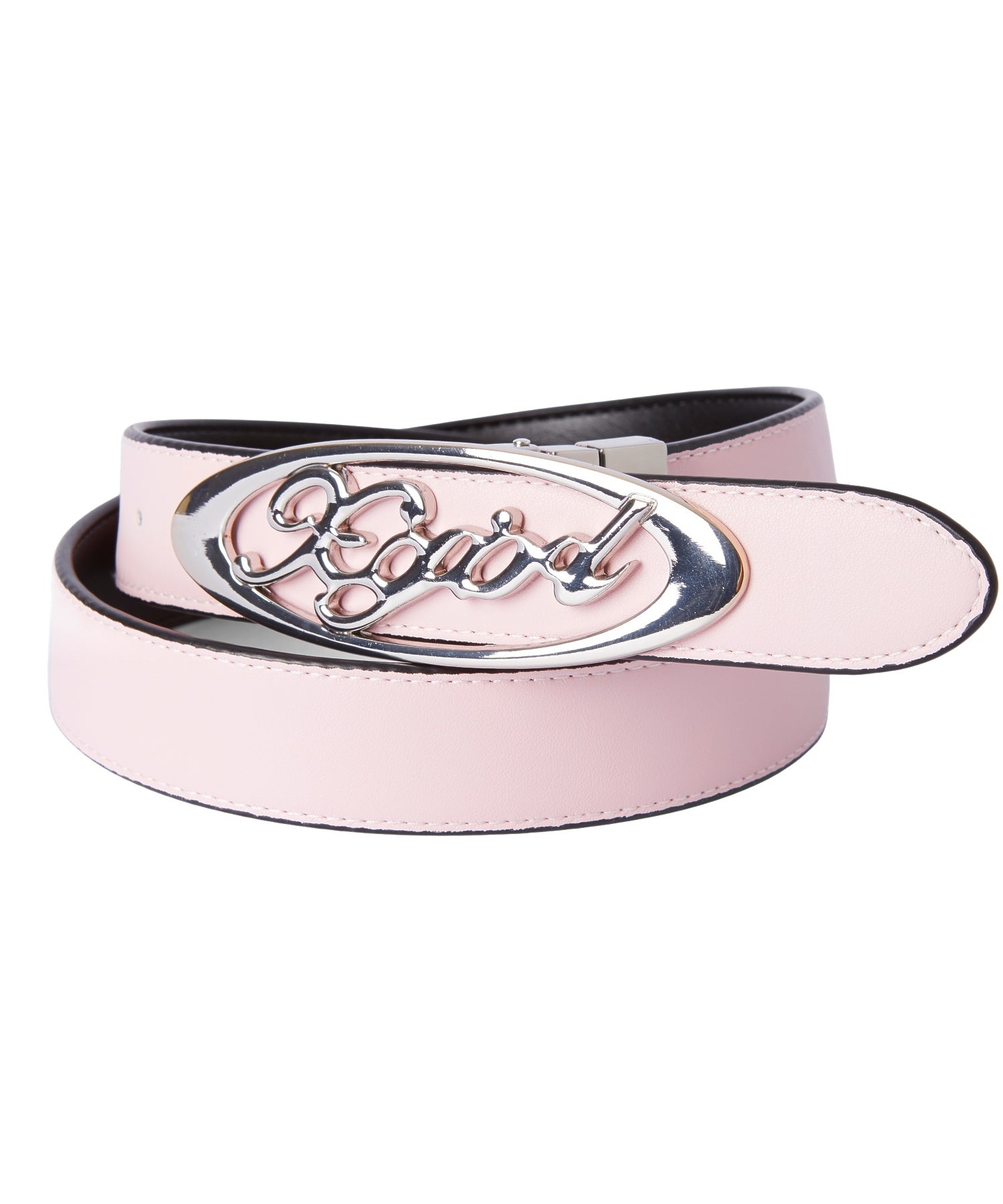 REVERSIBLE OVAL LOGO BUCKLE BELT