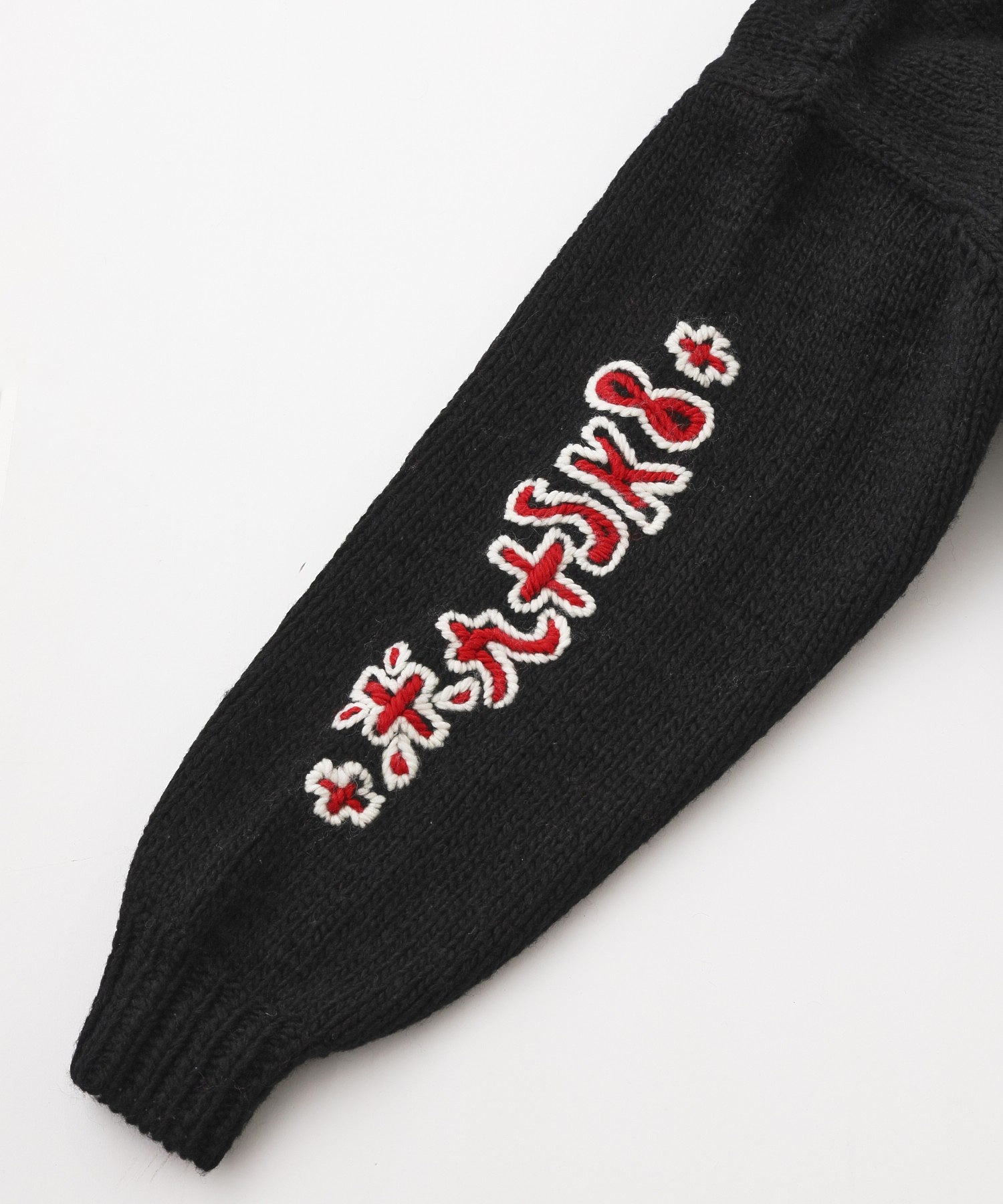 RICE NINE TEN/ライスナインテン/HAND KNITTED SK8 ZIP HOODIE HKN-SK8