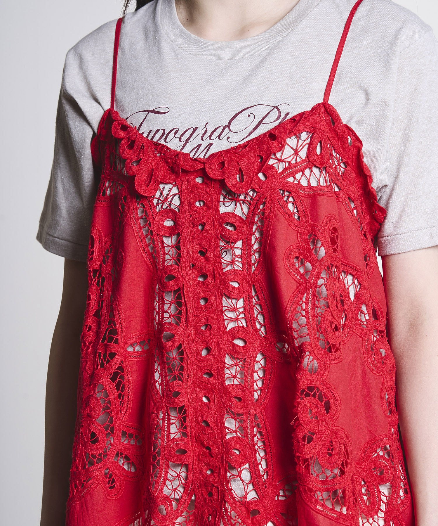 mag.by c/BATTEN LACE CAMISOLE