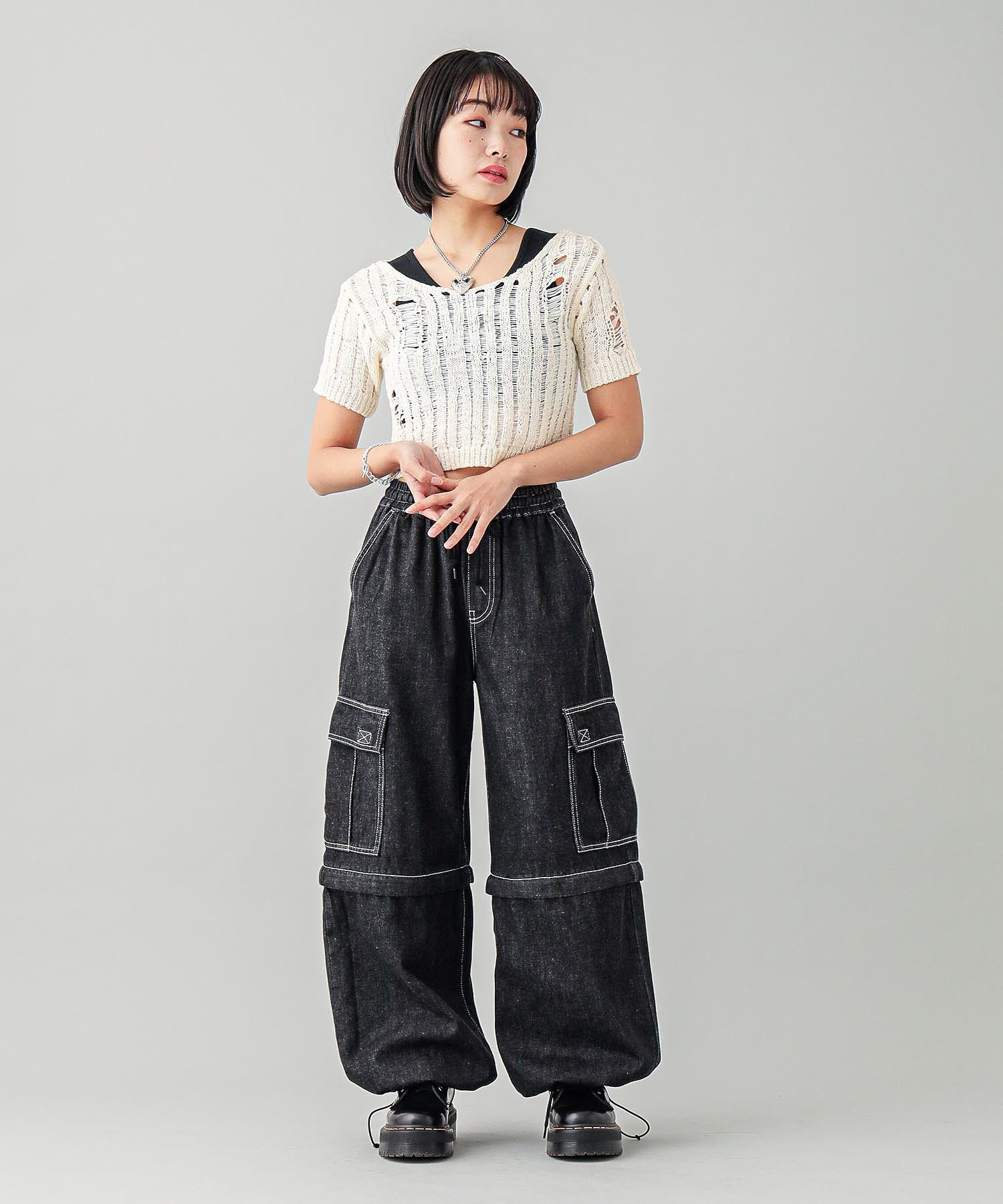 model　H:161cm 着用サイズ:ONE SIZE