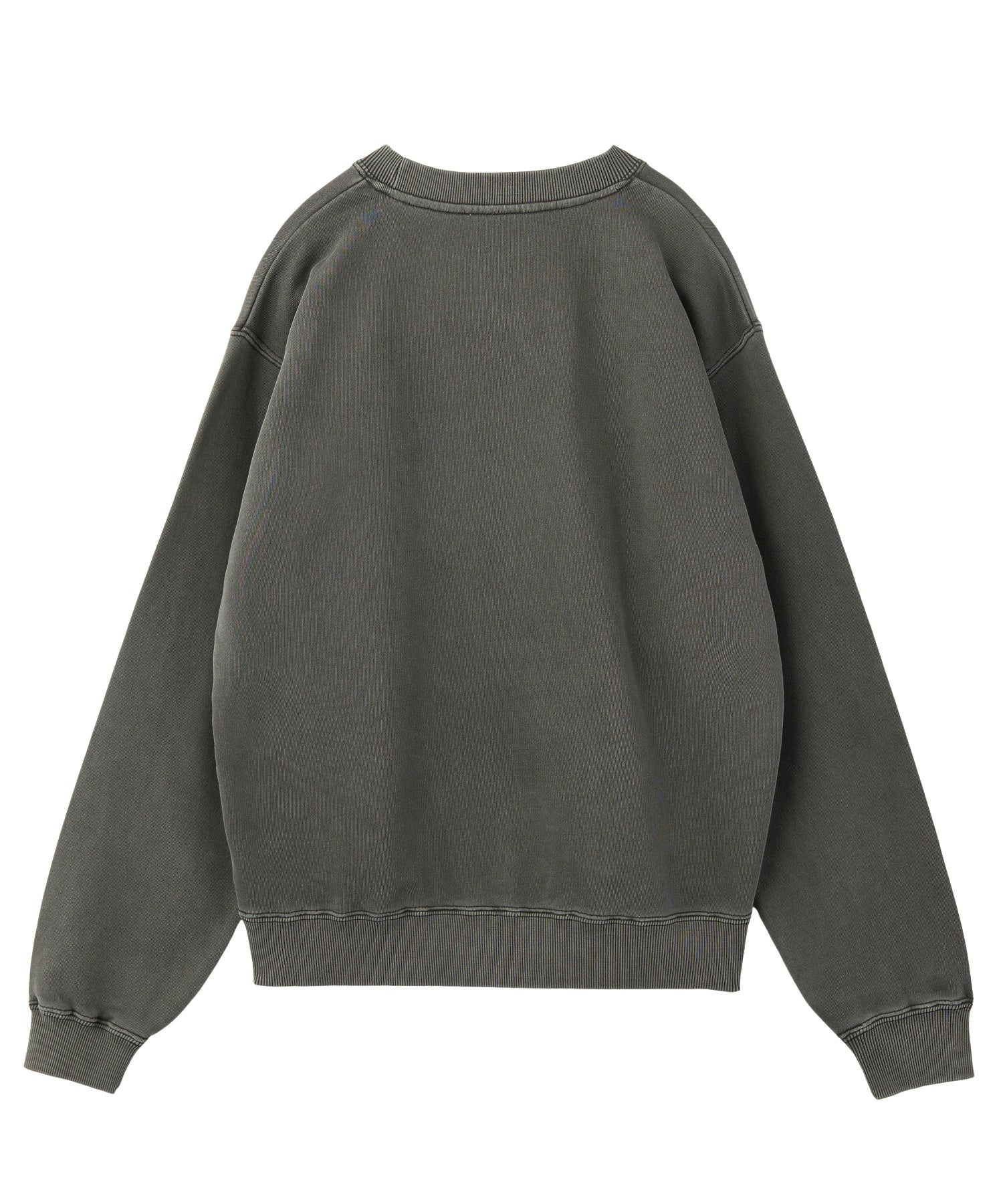 DISTORTED LOGO PATCH FADED SWEAT TOP