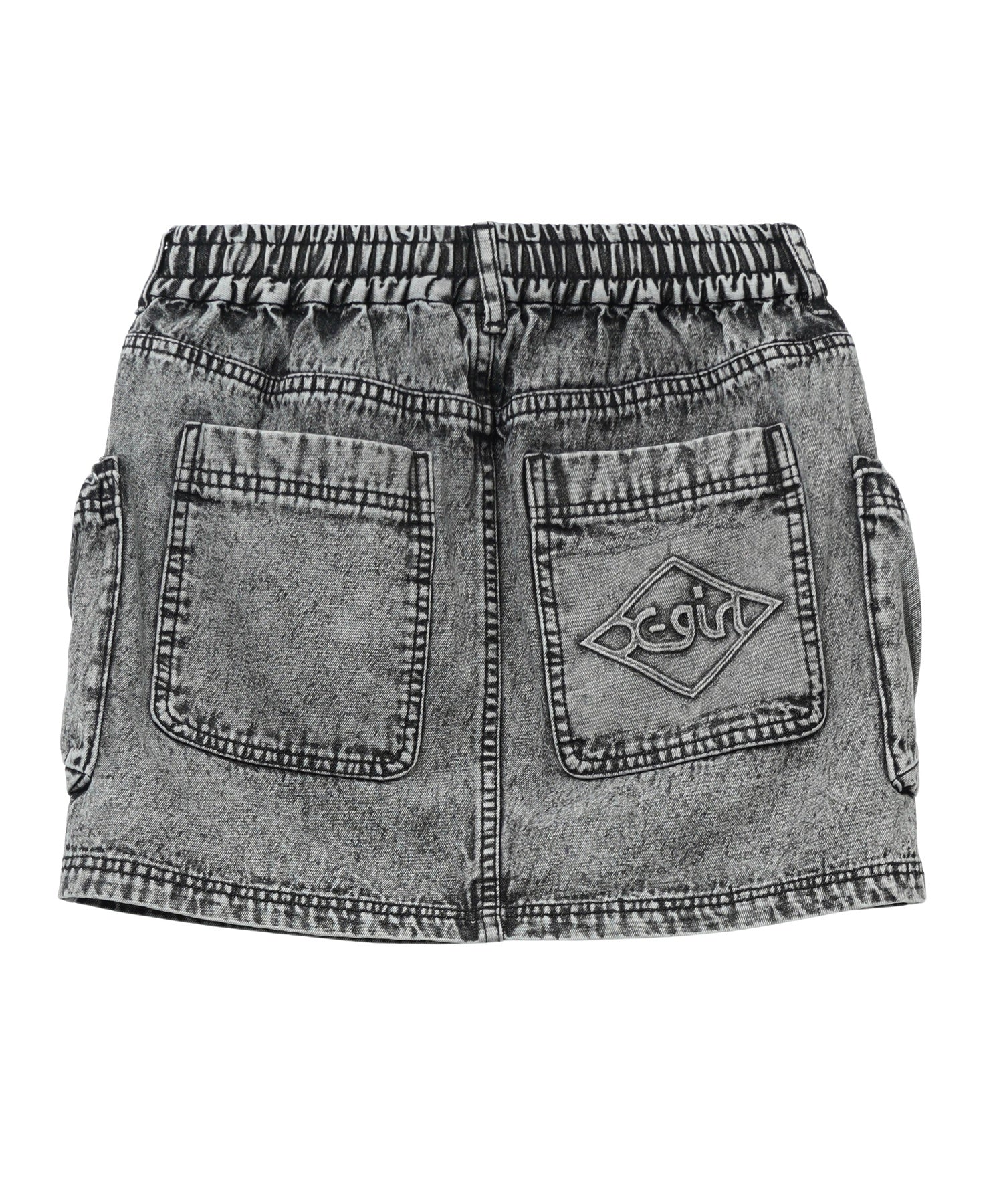 DENIM EASY MINI SKIRT