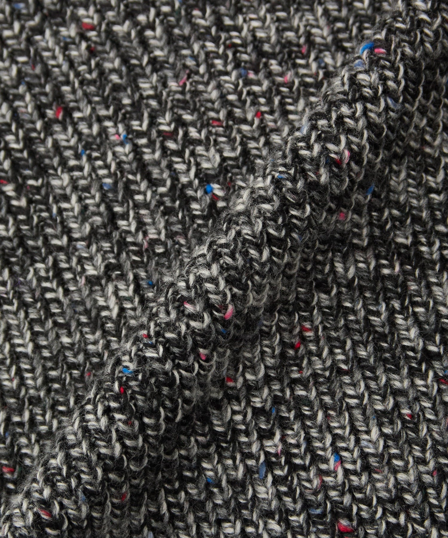 ネップジップアップセーター