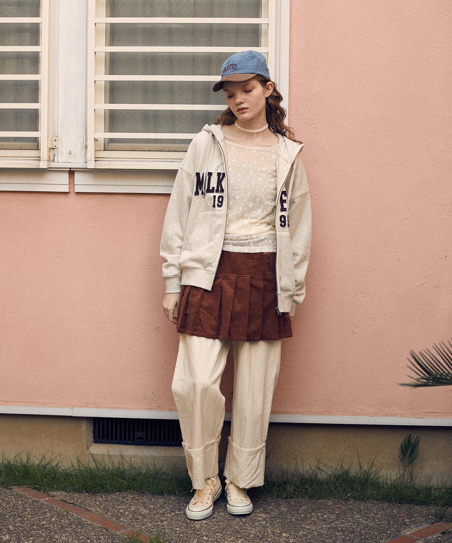LAYERED CULOTTE SKIRT