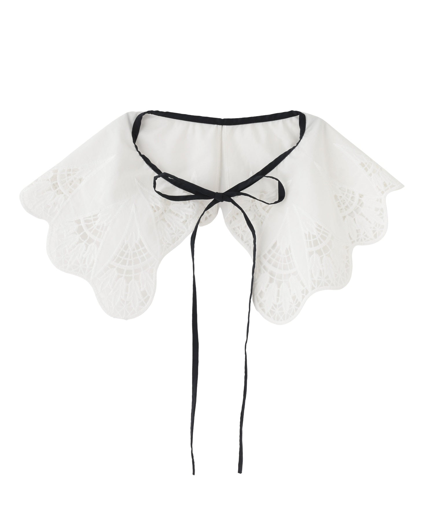 MULTI RUFFLE COLLAR BLOUSE