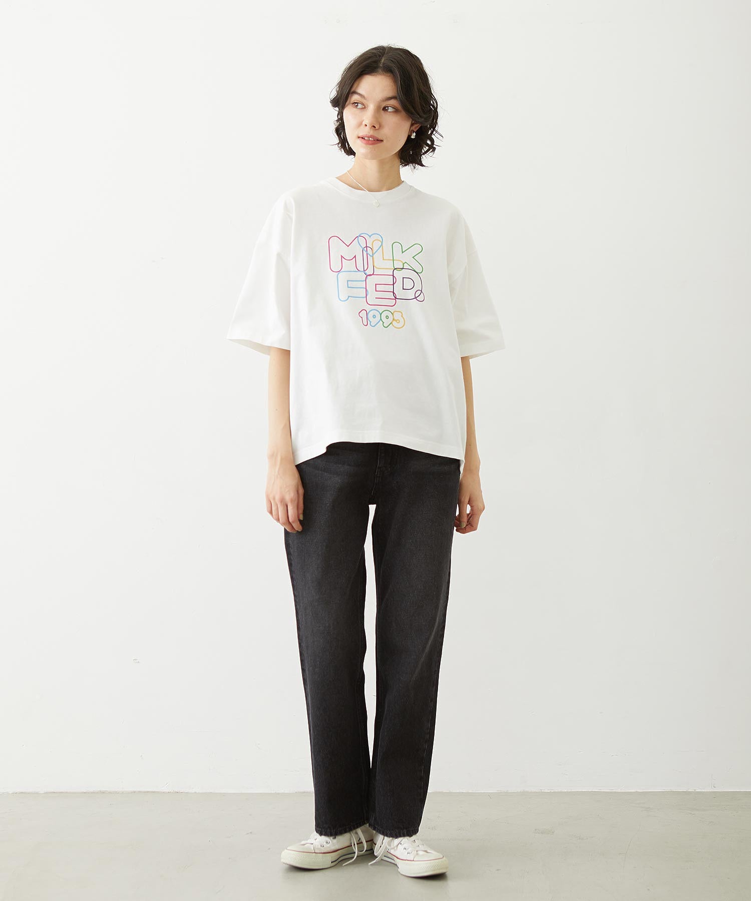 STRAIGHT DENIM PANTS