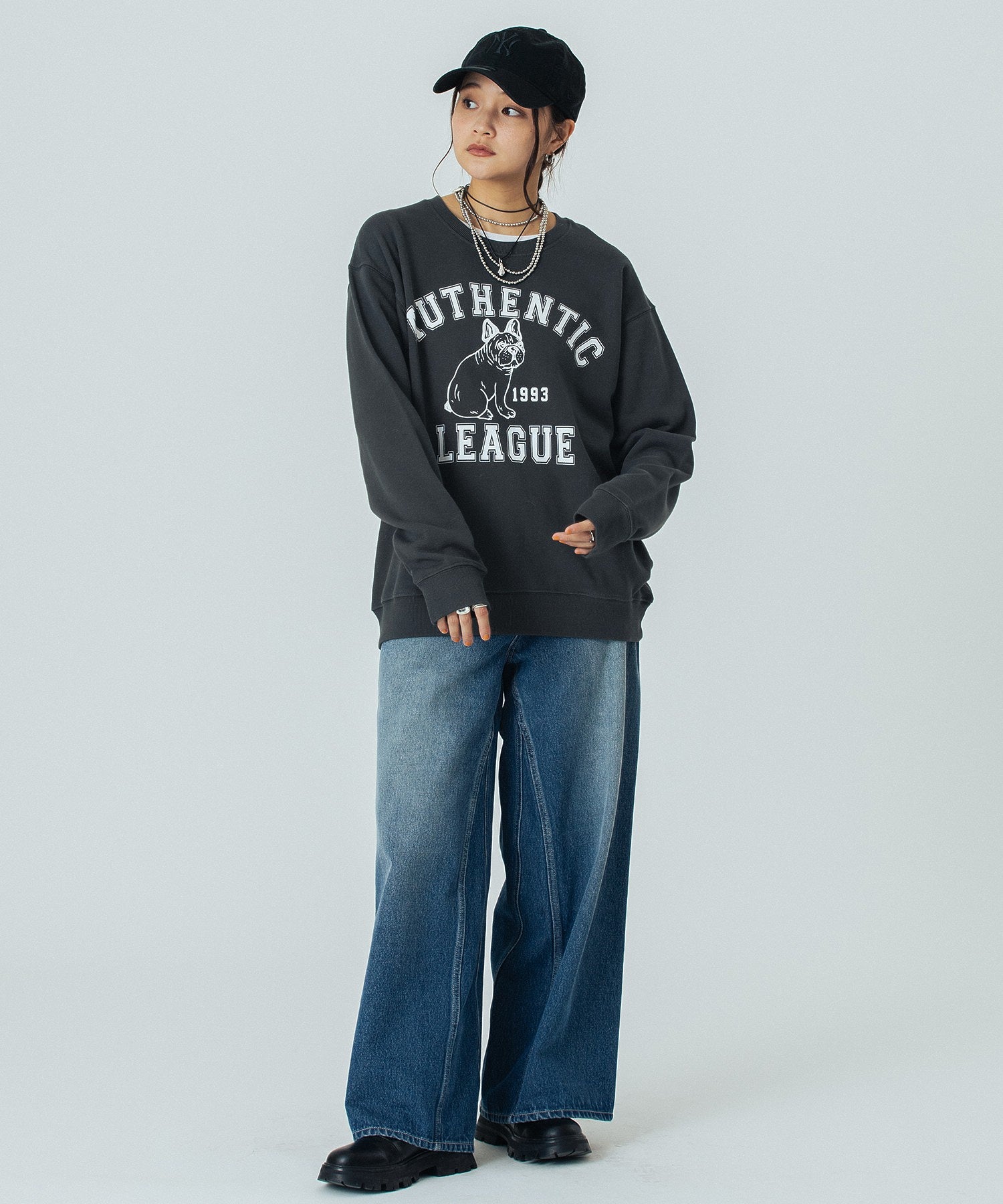 model:160cm 着用サイズ:S