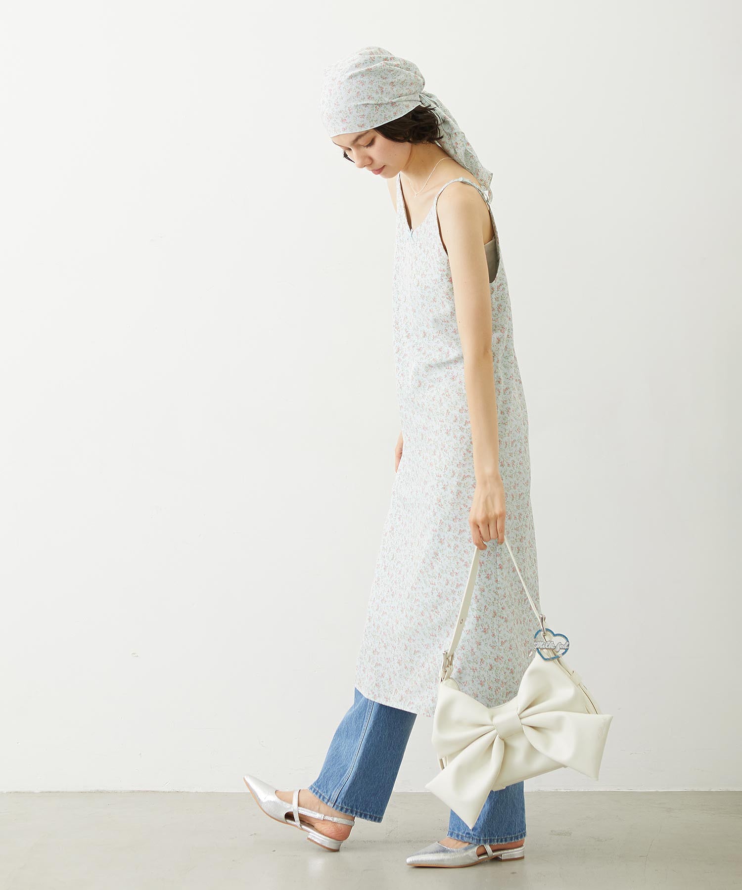 FLORAL CAMISOLE DRESS