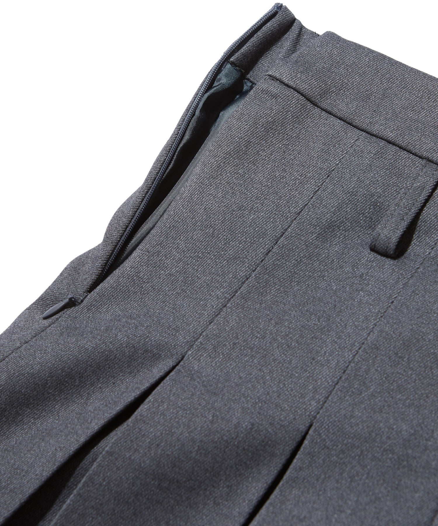 BELTED PLEATED SKIRT