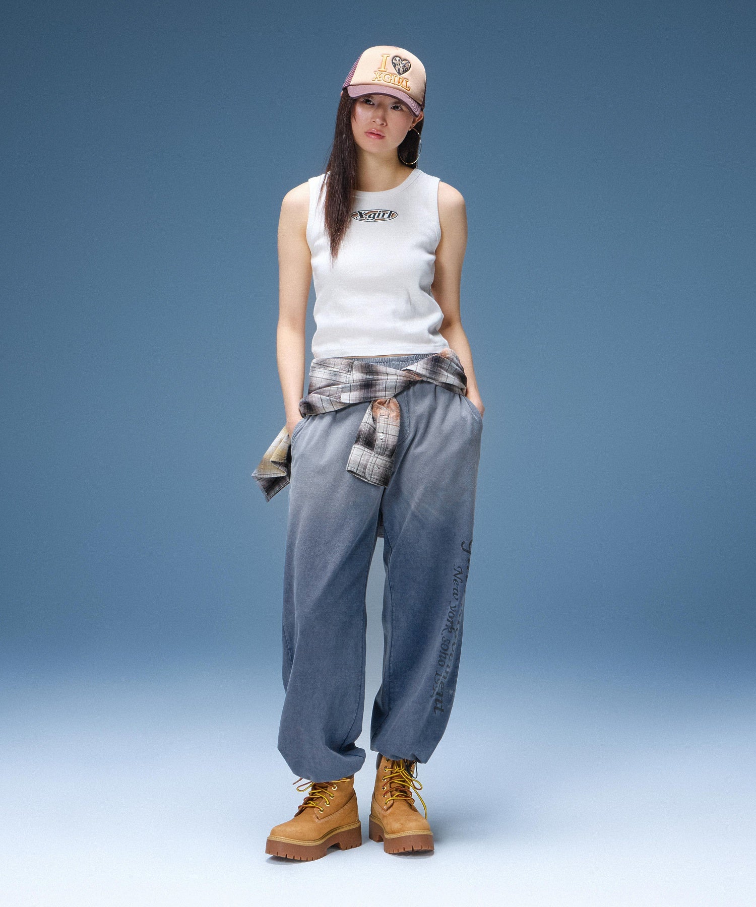 HARD DISTRESSED RELAX EASY PANTS