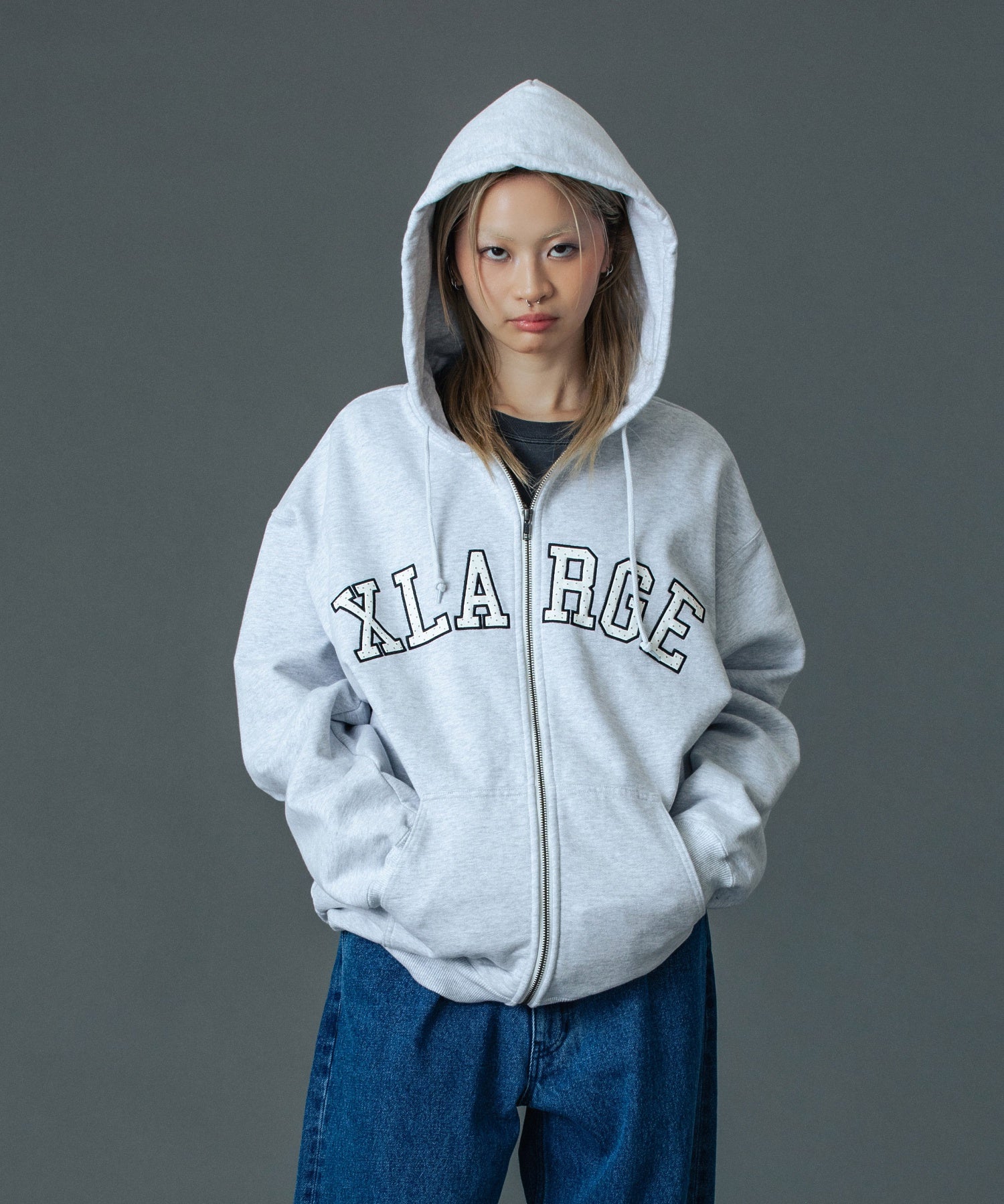 MODEL 身長167cm / 着用サイズ：Lサイズ