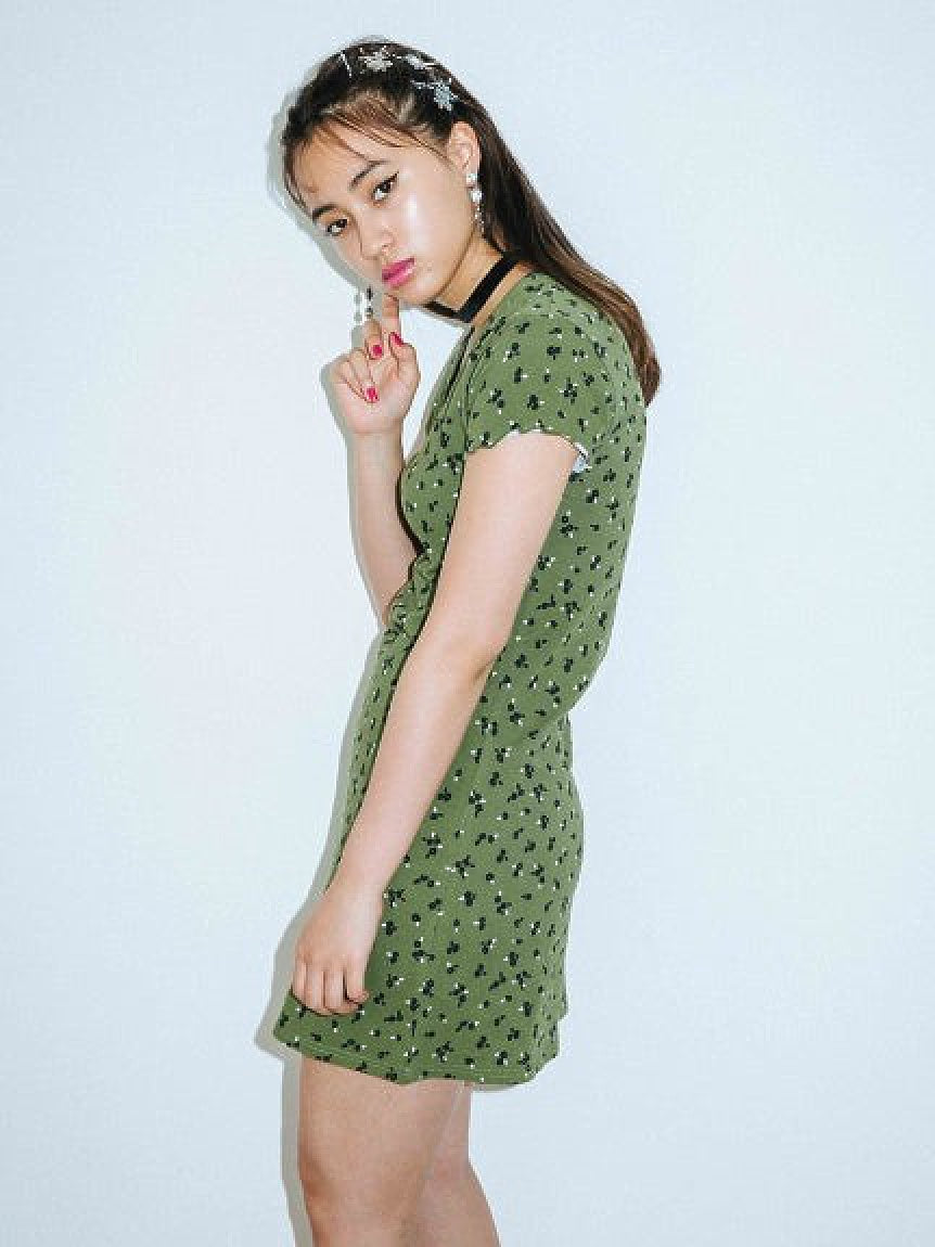 FLORAL DRESS X-girl