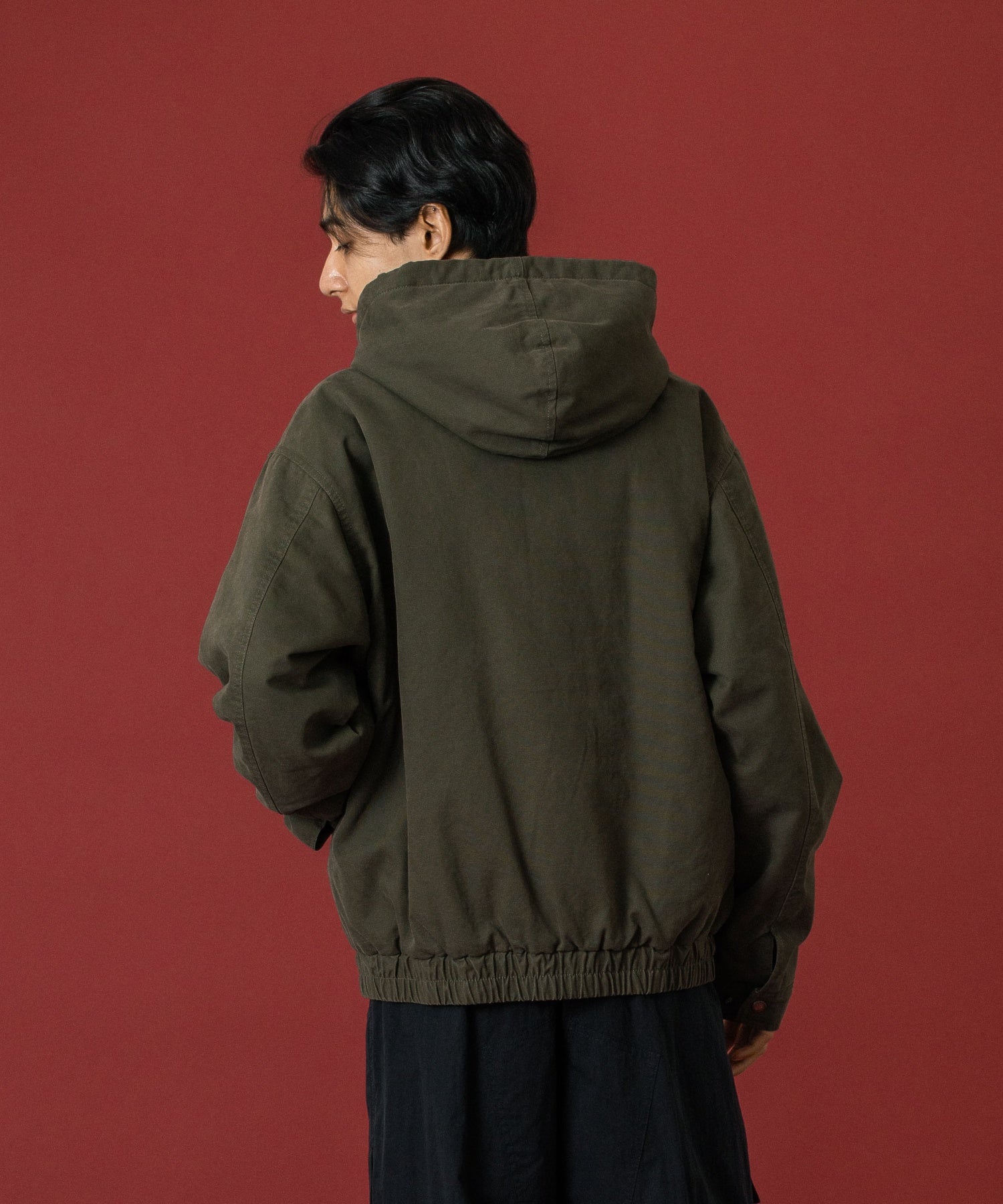 HOODED UTILITY JACKET