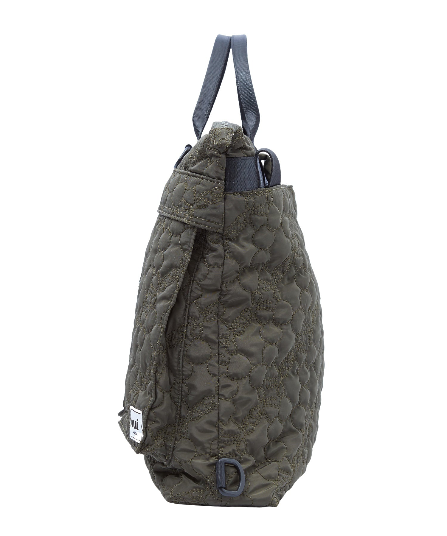 CHERRY QUILTED HELMET BAG