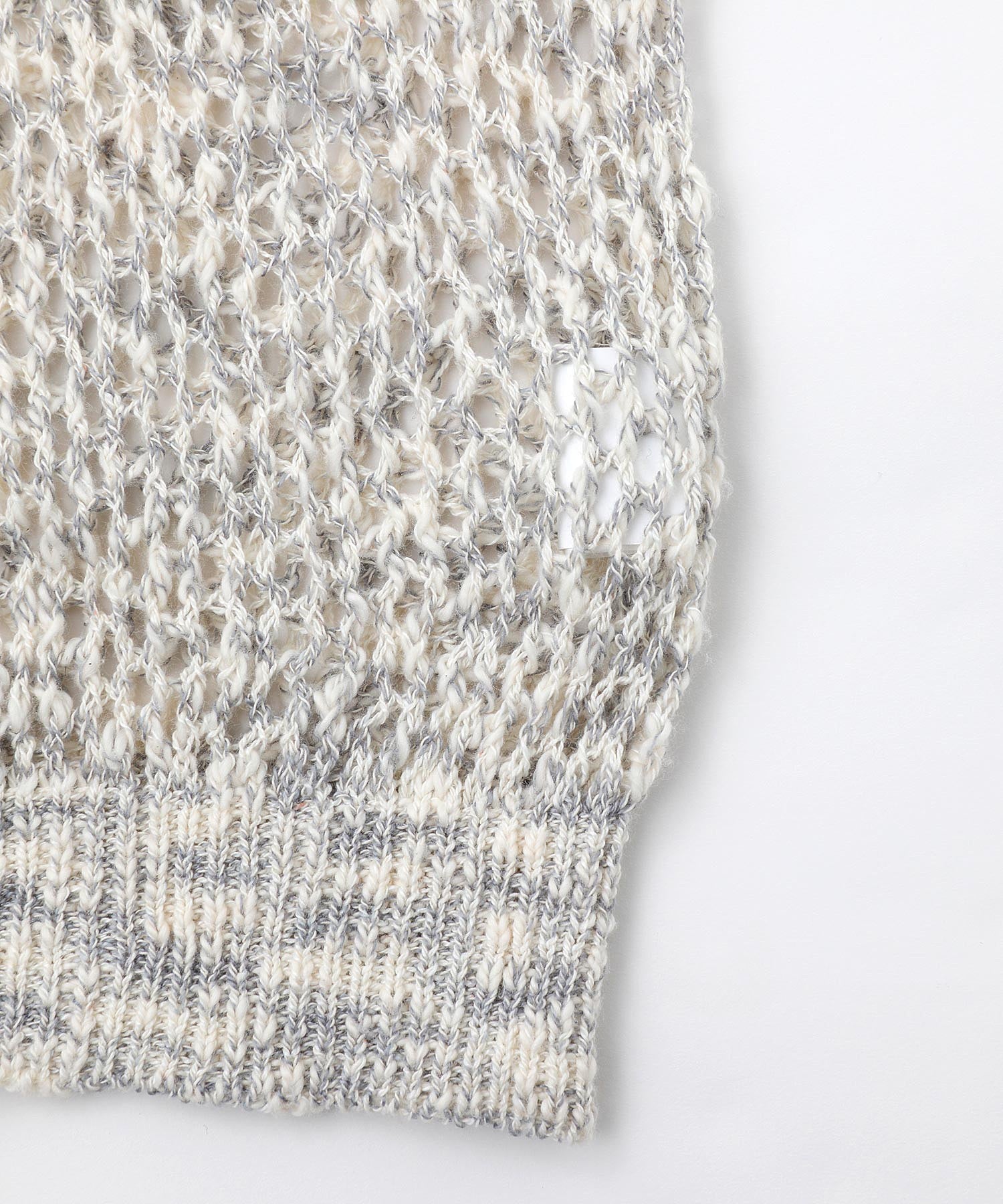 OPENWORK KNIT TOP X-girl