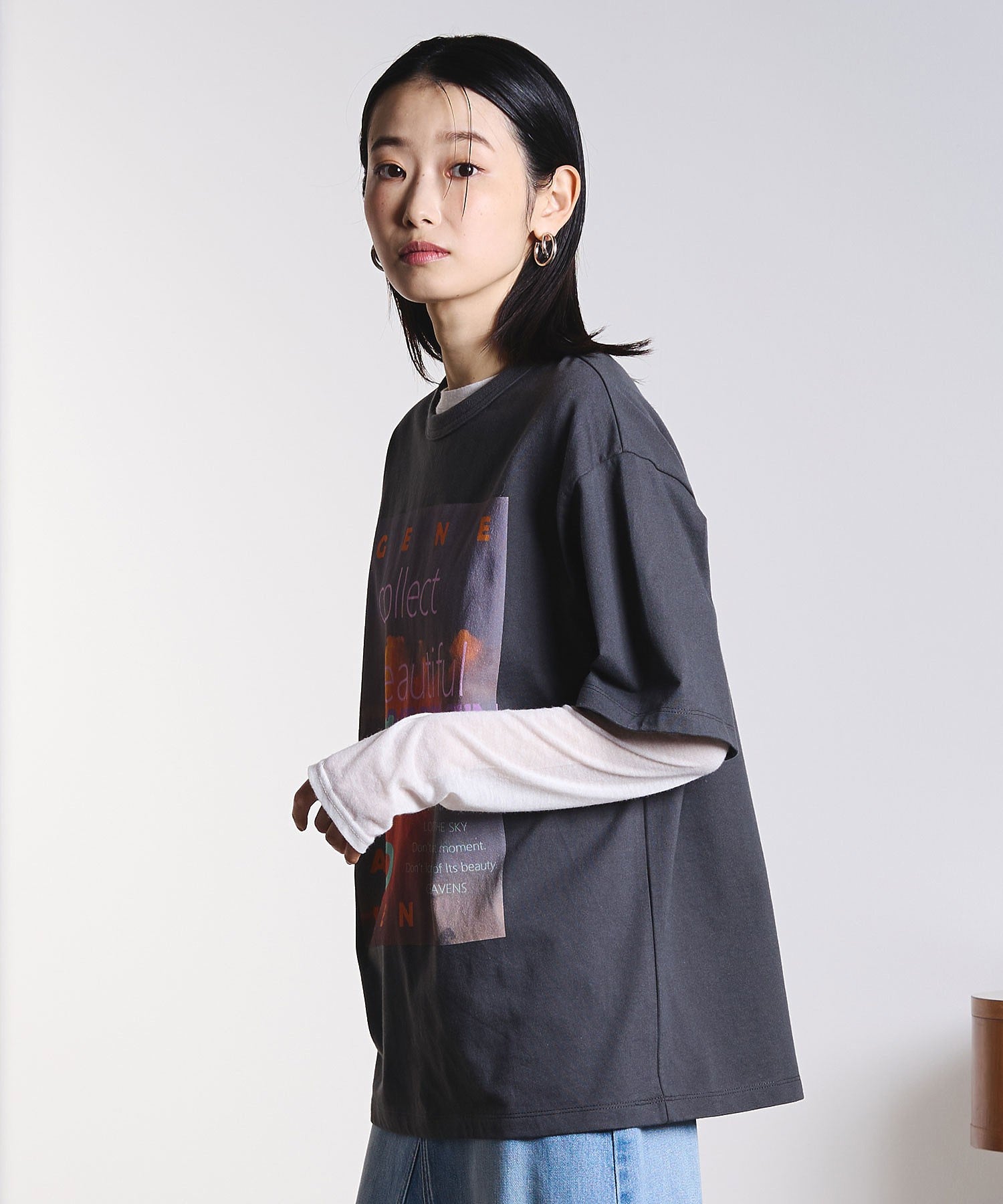 model:169cm 着用サイズ:ONE SIZE