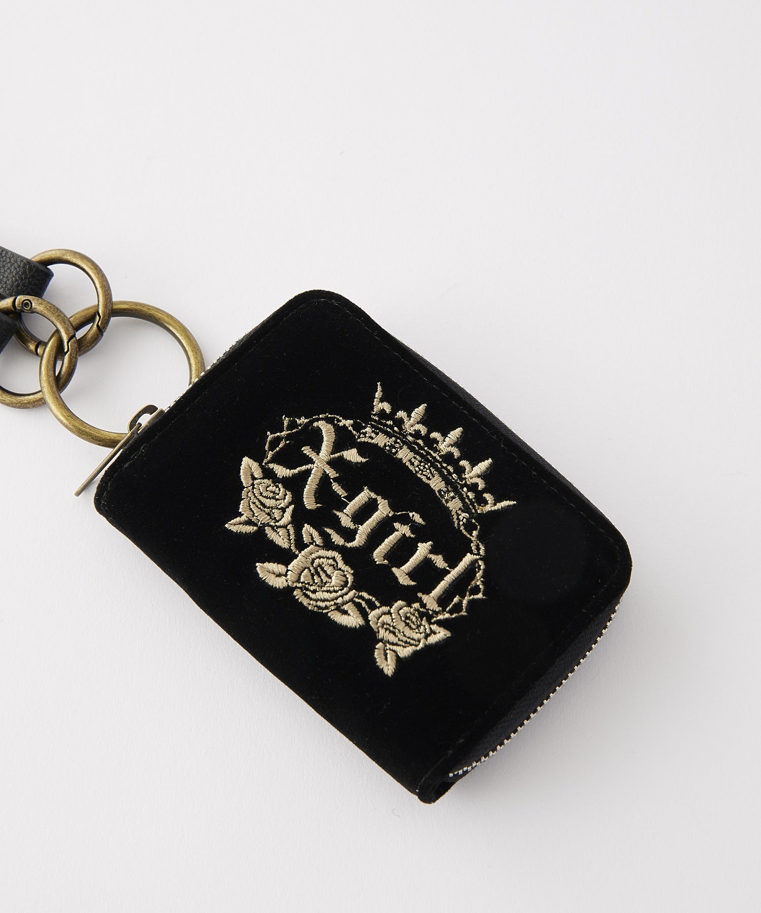 ROSE AND CROWN COIN CARD CASE