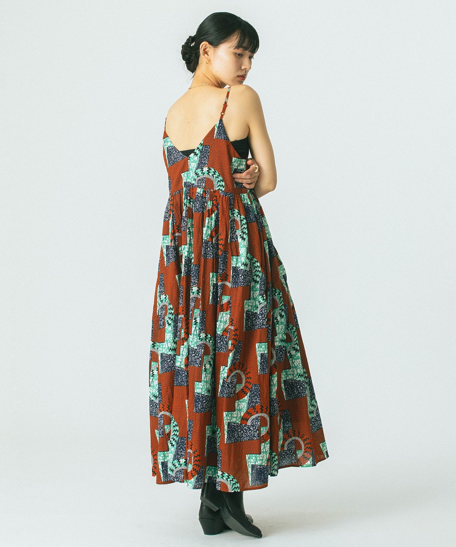 mag.by c/PRINT CAMI DRESS