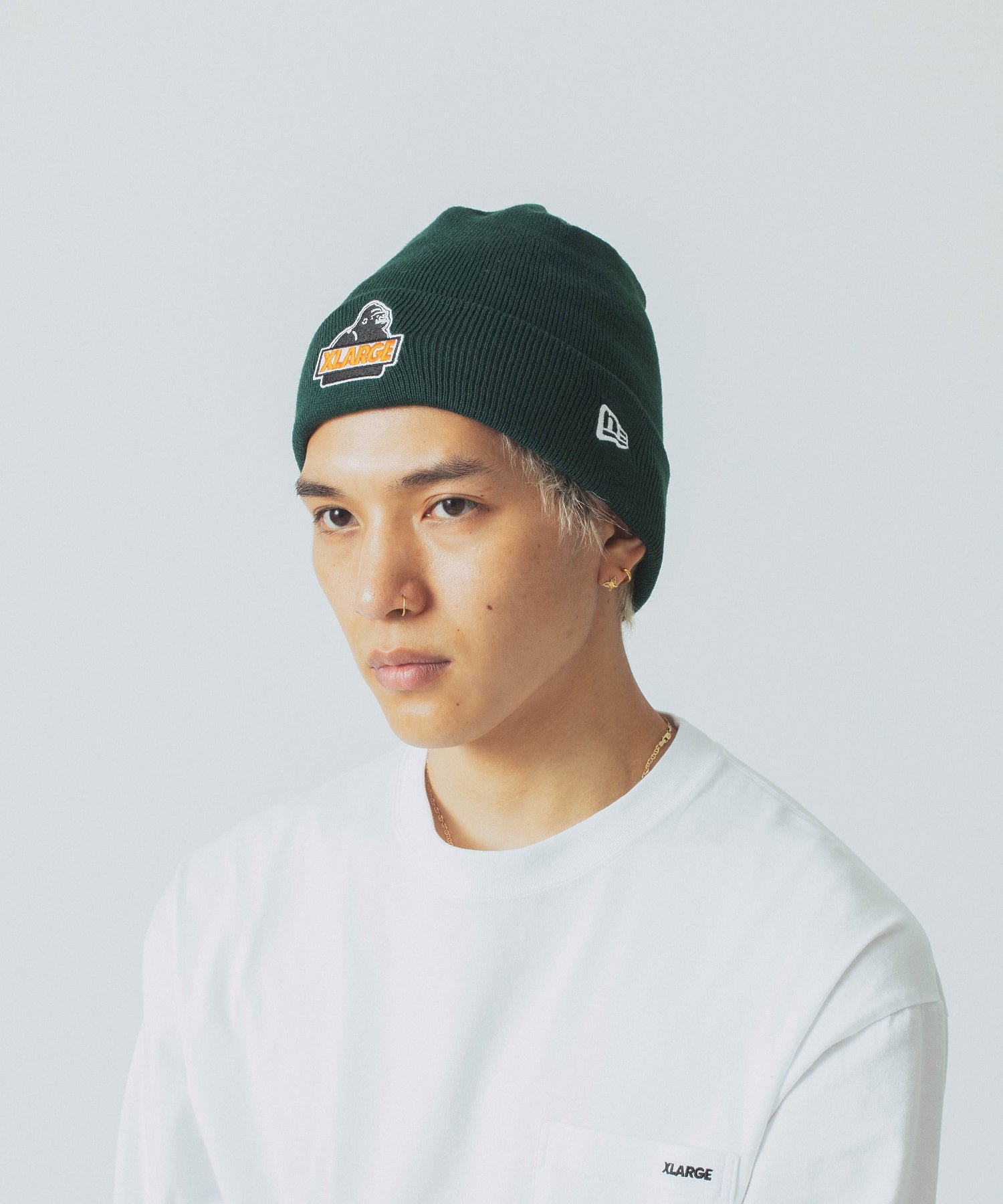 XLARGE×NEW ERA SLANTED OG CUFF BEANIE