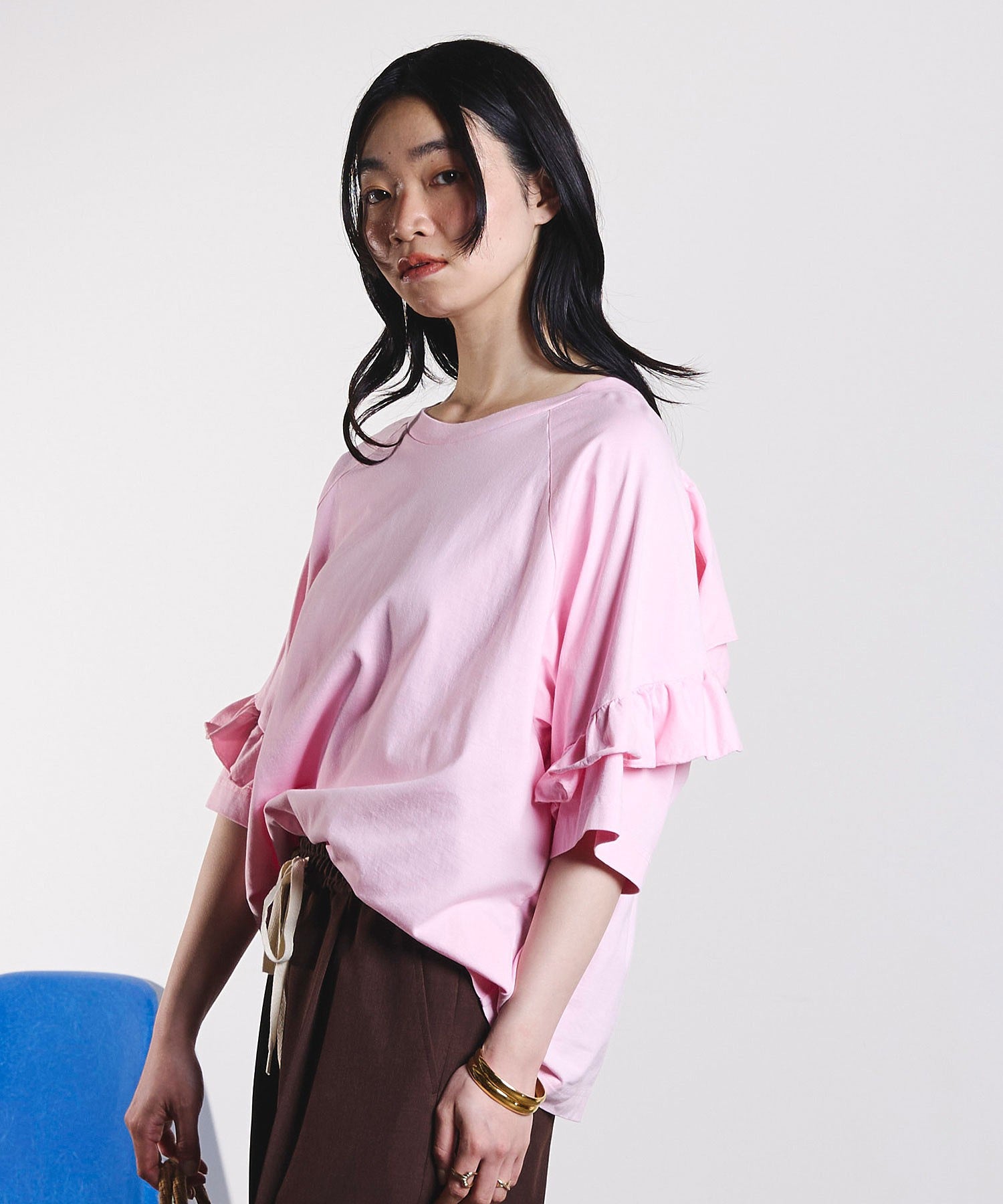 mici/BACK RAFFLE TEE