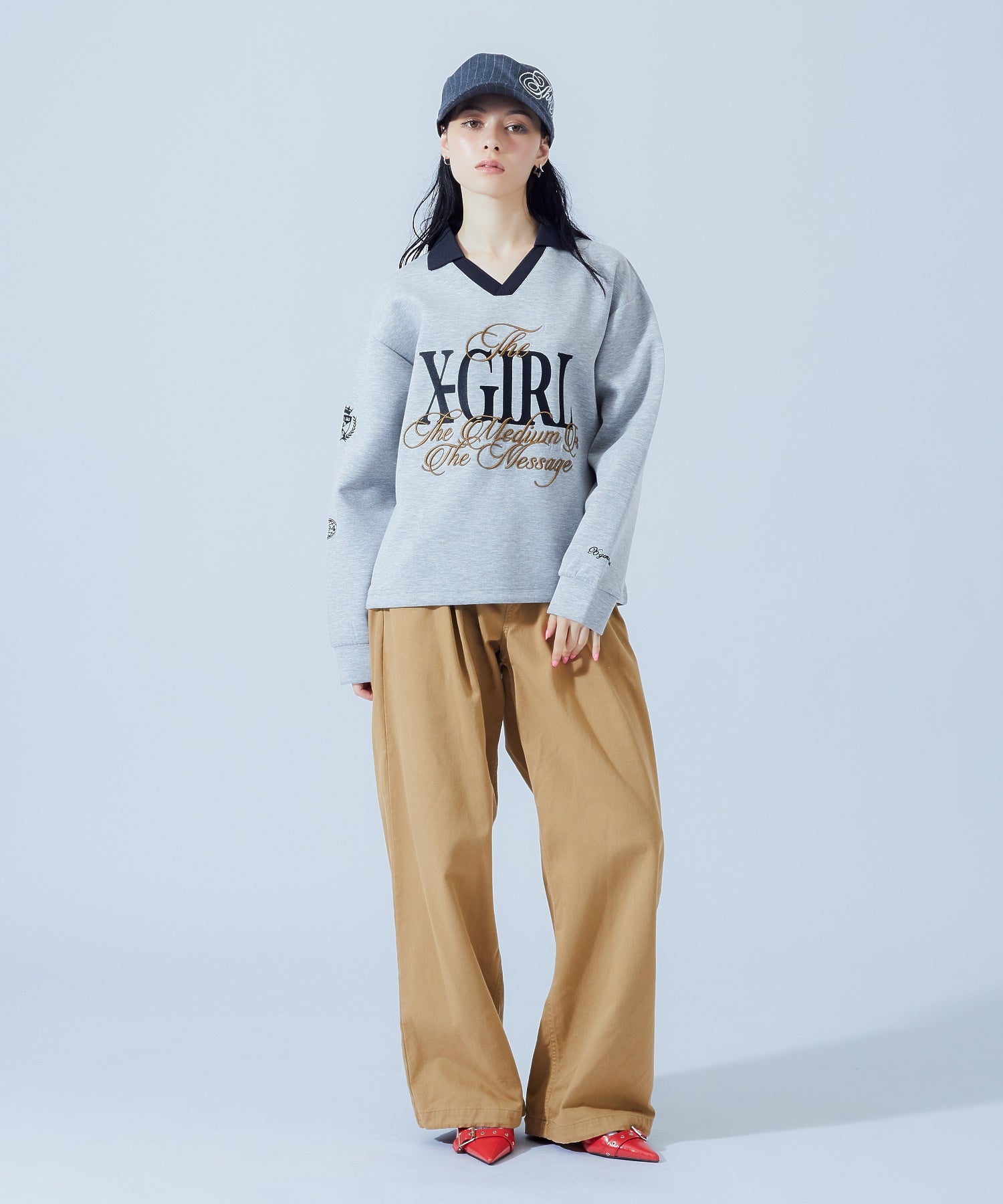 MIXED FONT LOGO GAME SHIRT