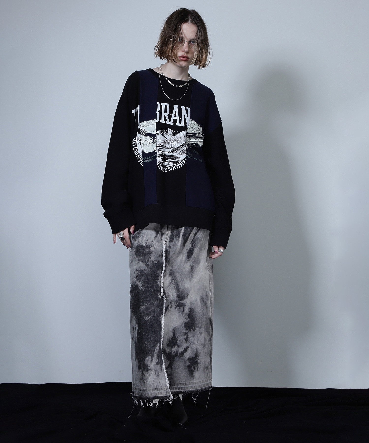 ヴィンテージロゴリメイクライクトップス