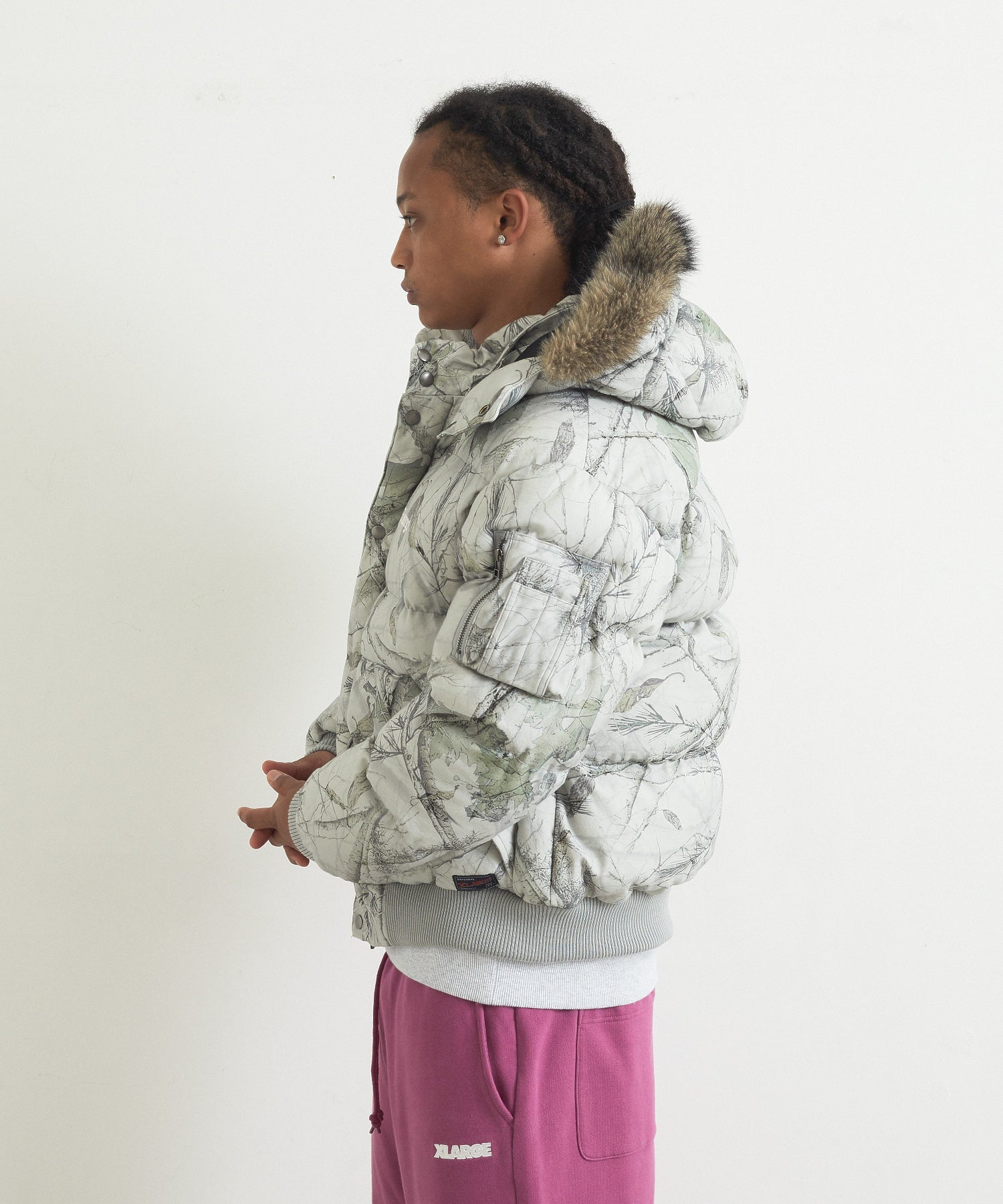 HOODED PUFFER JACKET