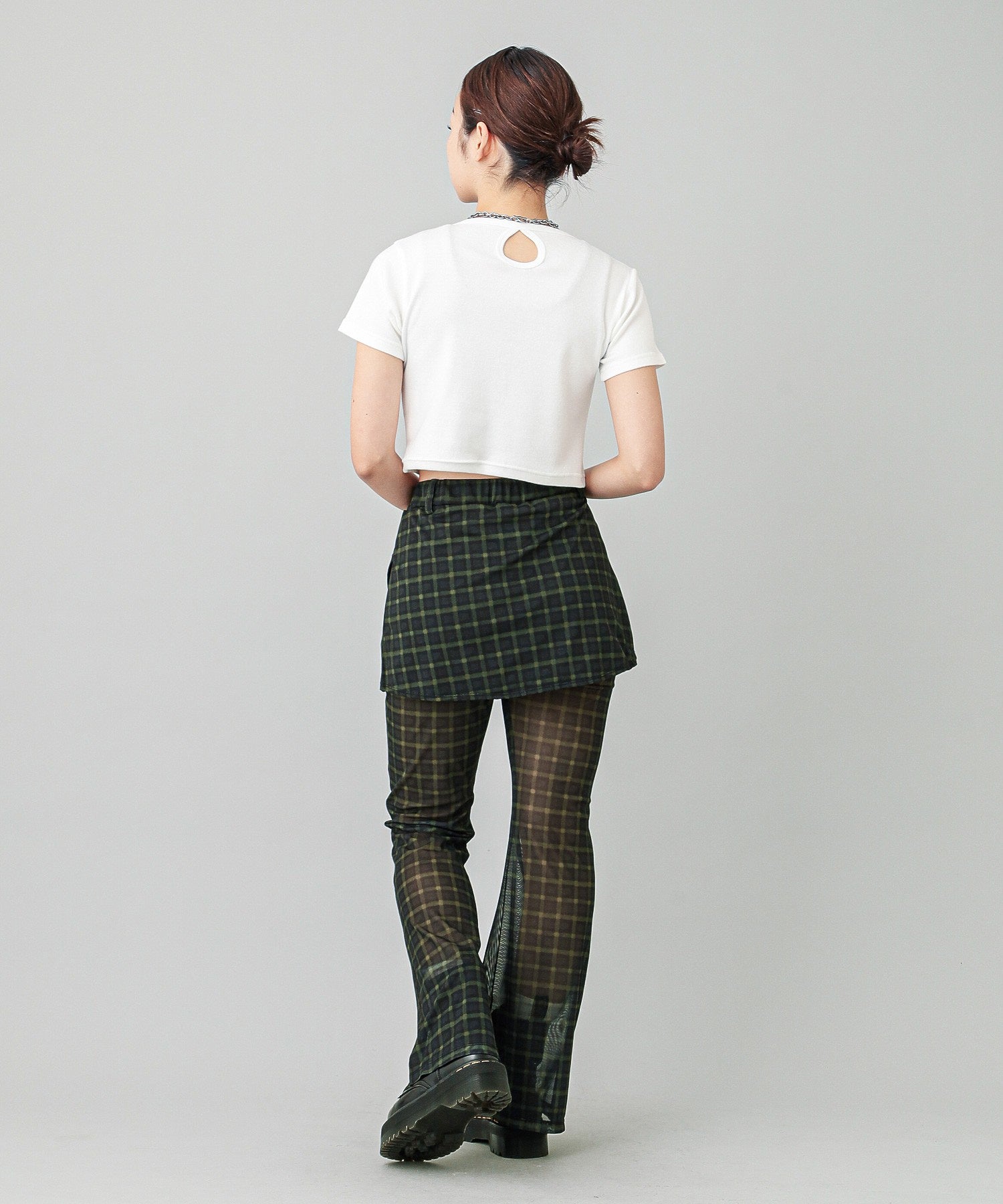 LAYERED SHEER PANTS