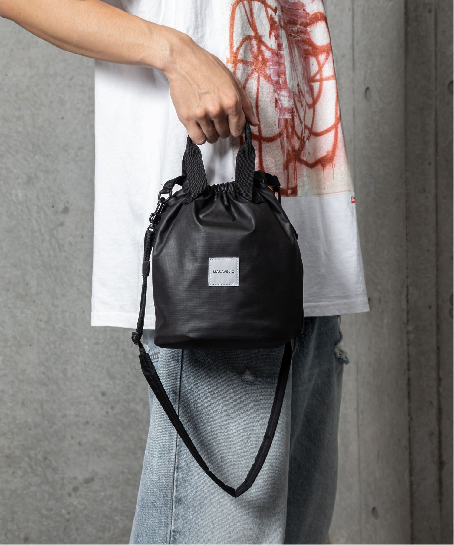 MAKAVELIC/BLEST MID SHOULDER BAG