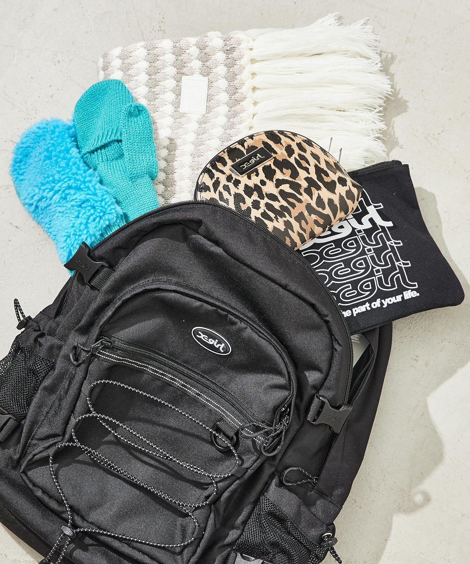 BUNGEE CORD BACKPACK X-girl