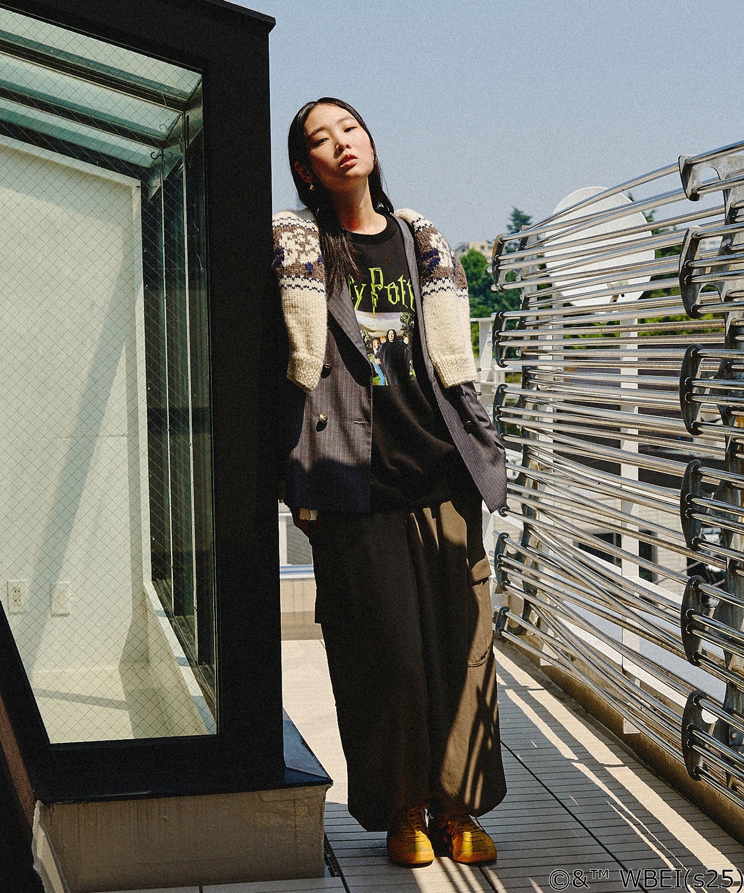 【Lサイズのみ期間限定受注生産】COLSUN/HARRY POTTER SWEATSHIRT