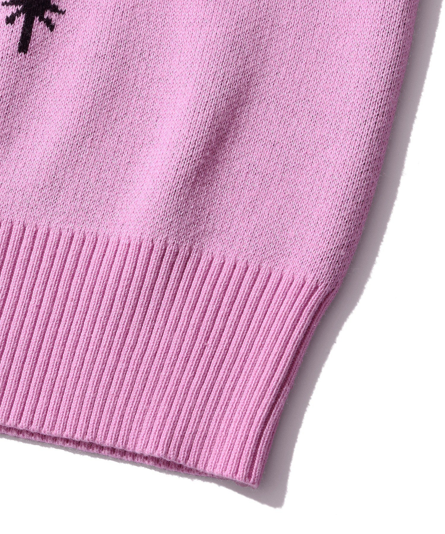 PLAYBOY × X-girl JACQUARD KNIT TOP