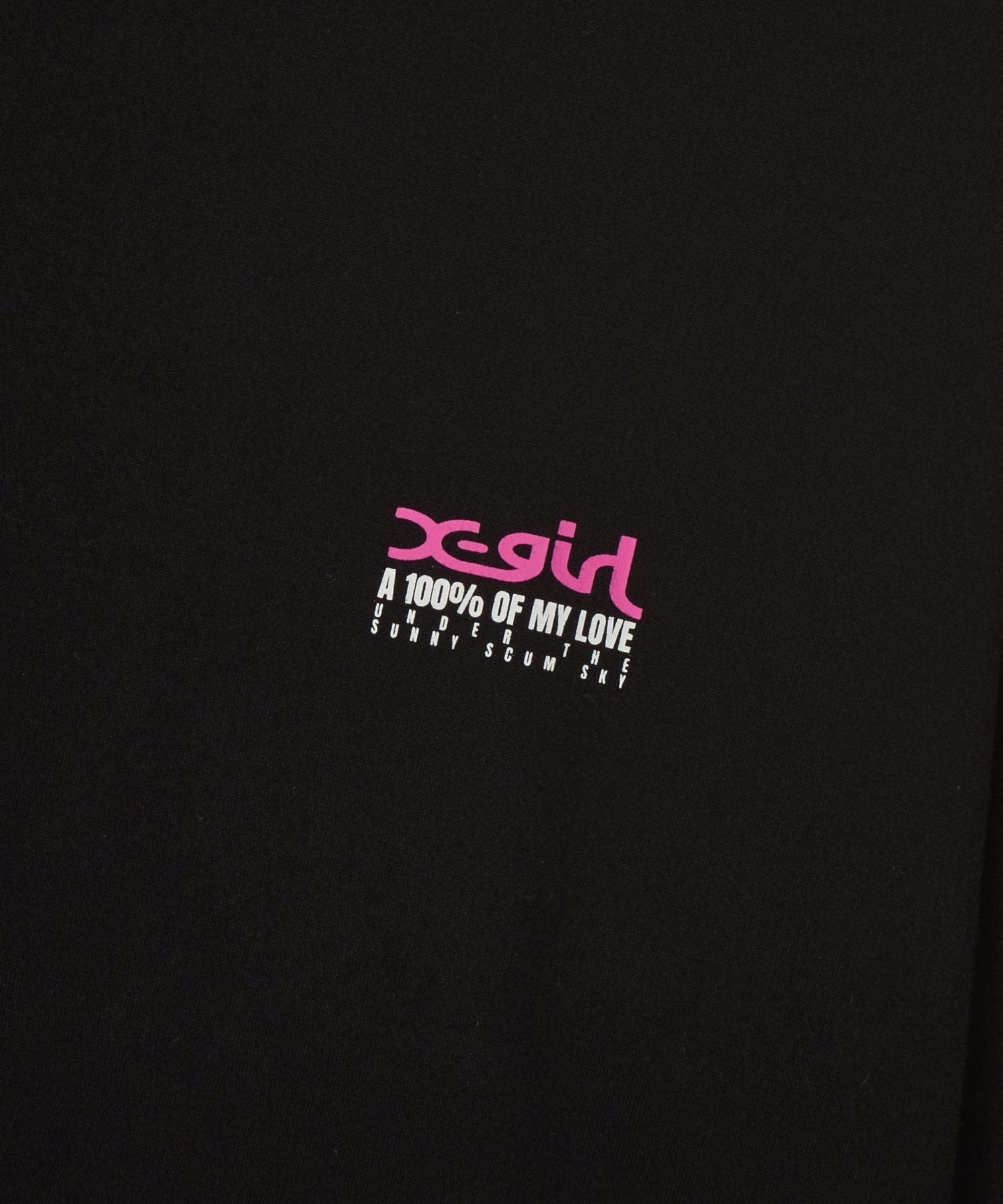 FACE BOX AND MESSAGE L/S TEE