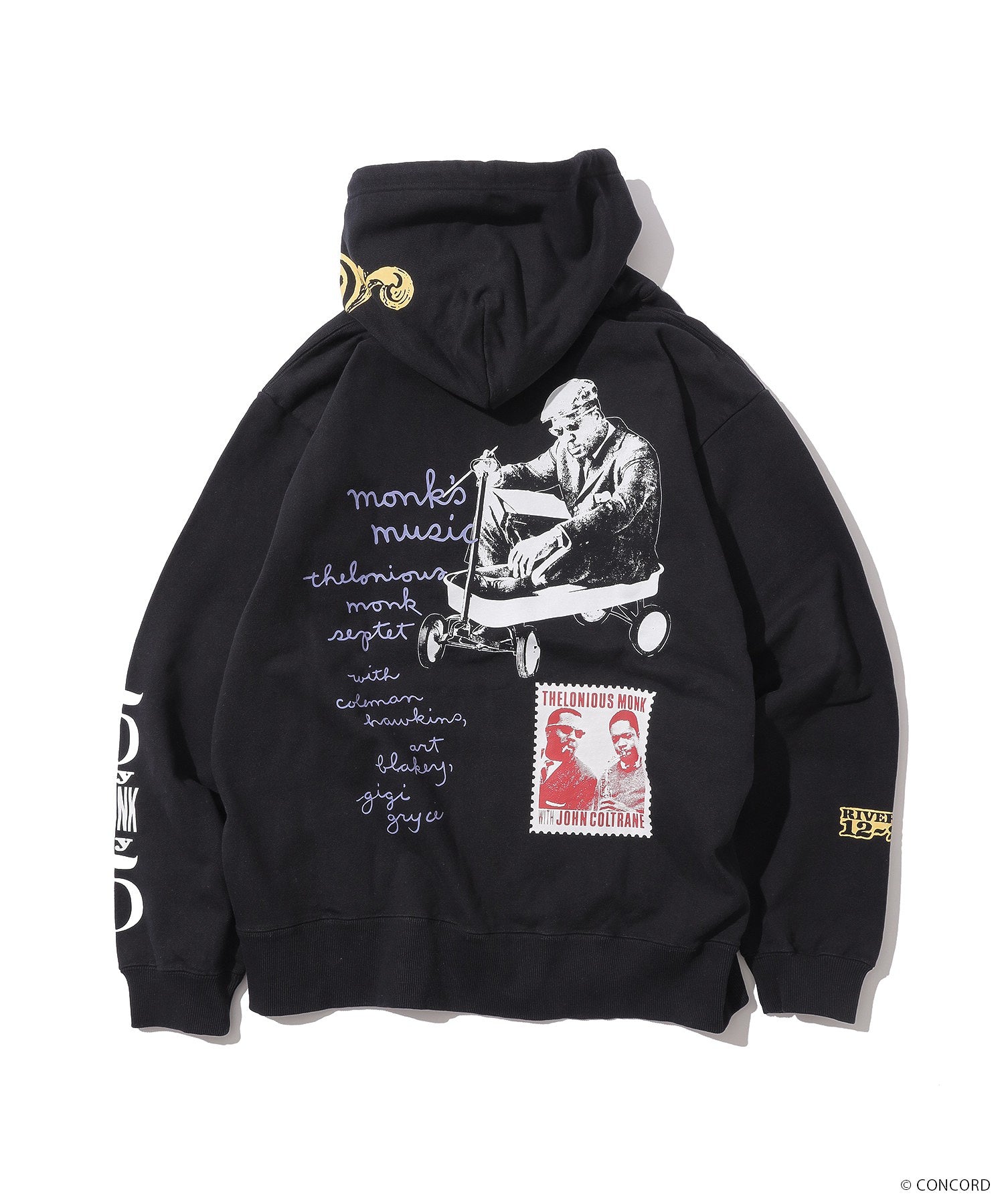 THELONIOUS MONK ZIP HOODIE