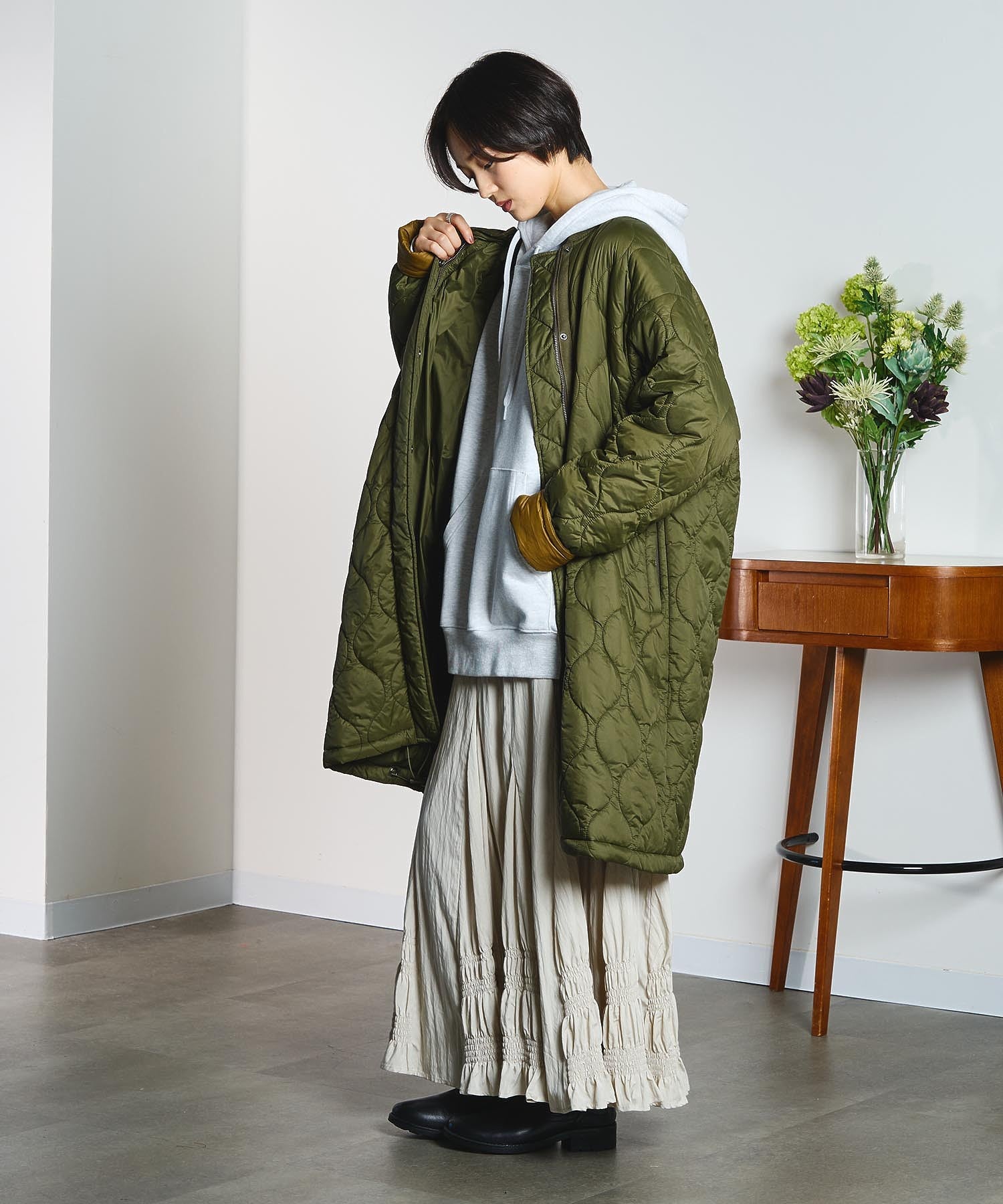 model:166cm 着用サイズ:ONE SIZE