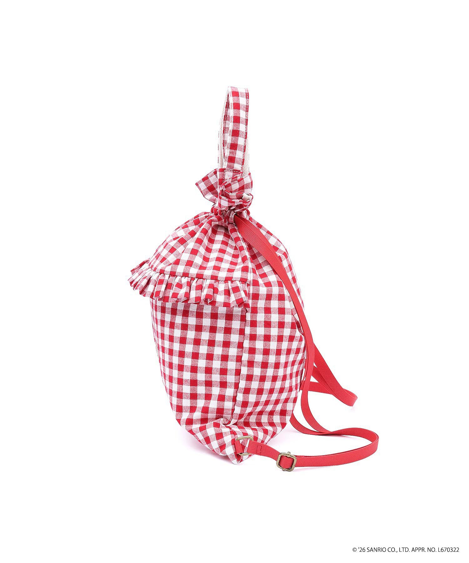 MILKFED. × HELLO KITTY SUN-KISSED F2F DRAWSTRING BAG