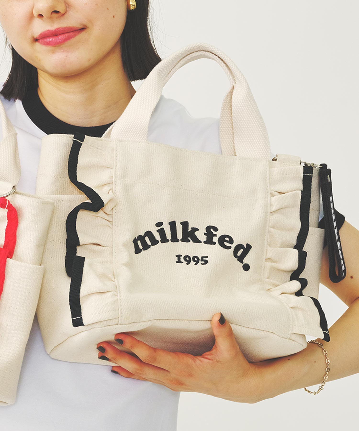 RUFFLE MINI BAG MILKFED.