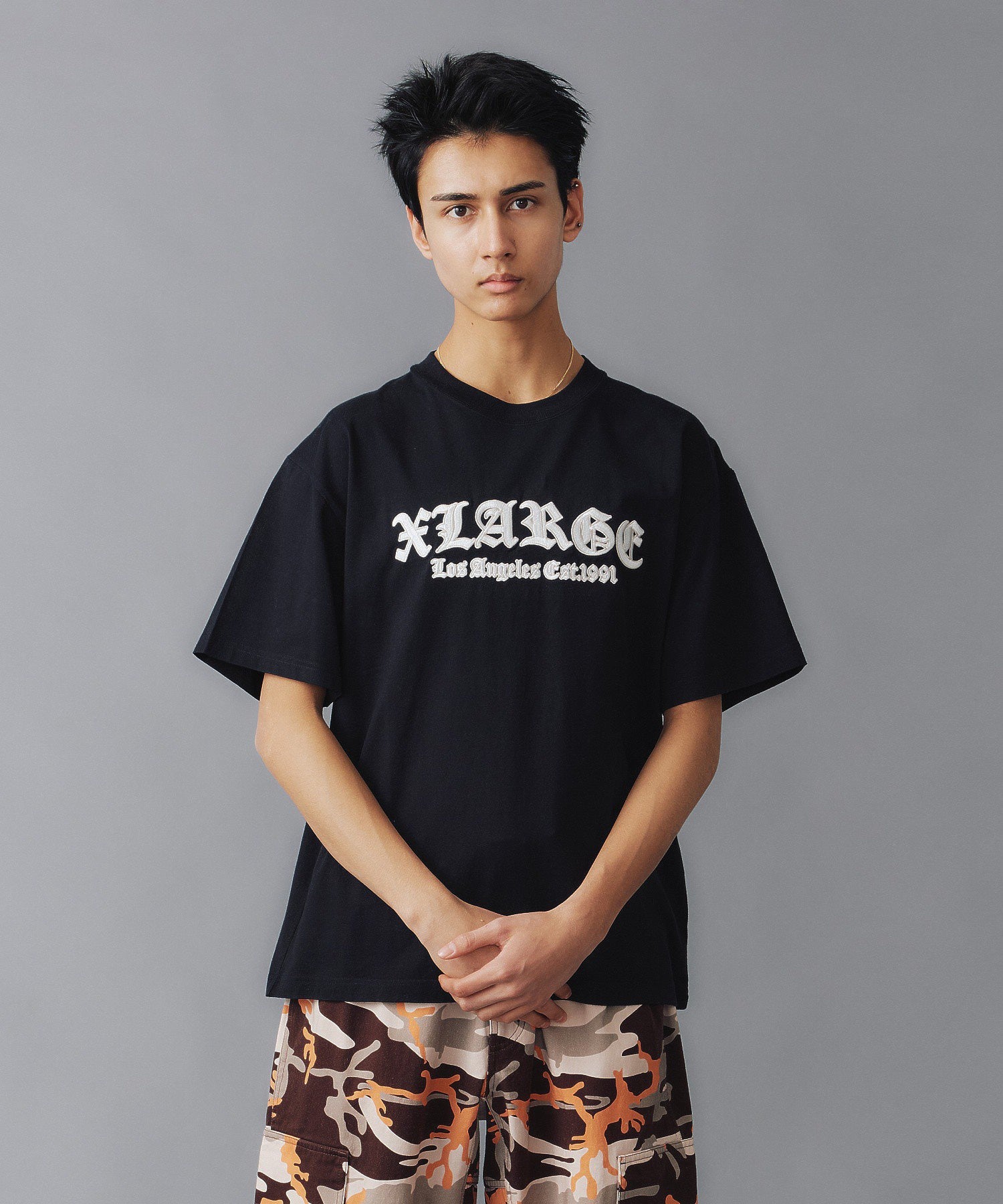 MODEL 身長183cm / 着用サイズ：Lサイズ