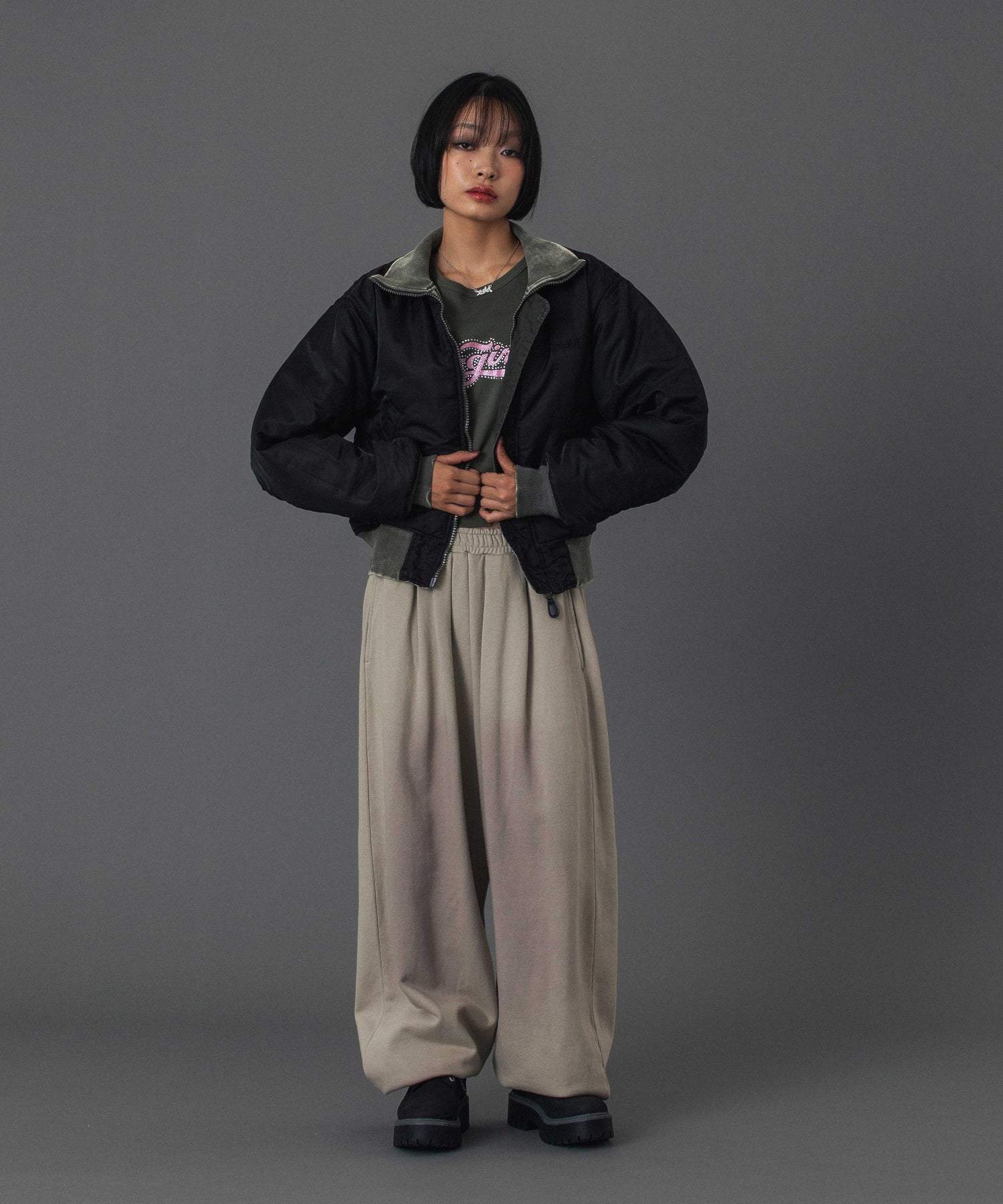 FADED REVERSIBLE MA-1 JACKET