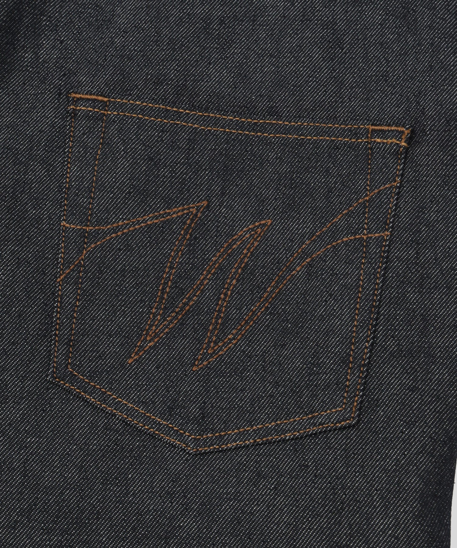 WALK IN PARIS/ウォーキンパリス/Raw denim baggy shorts