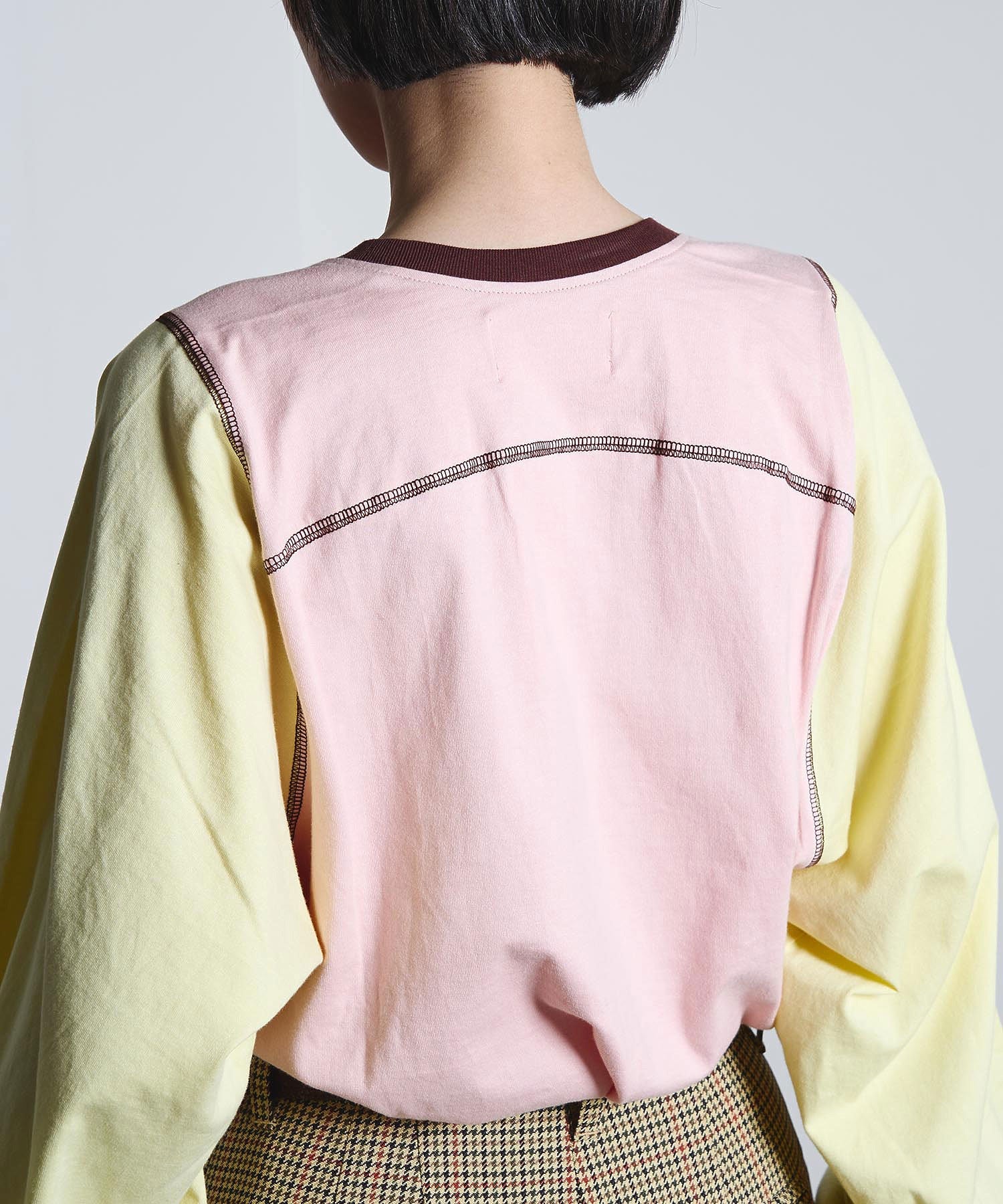 mici/VOLUME LONG SLEEVE TOP