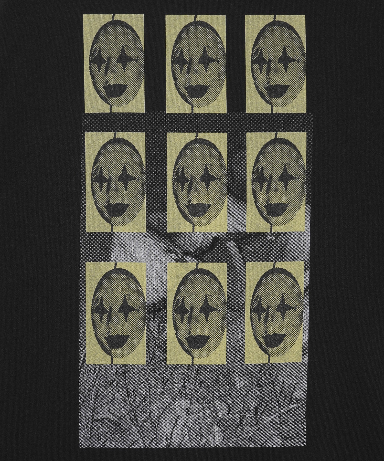 LOOSE JOINTS/ルーズジョインツ MISHA HOLLENBACH-WHAT DID YOU DO AT THE FOUNTAIN S/S TEE LS25JS001MH
